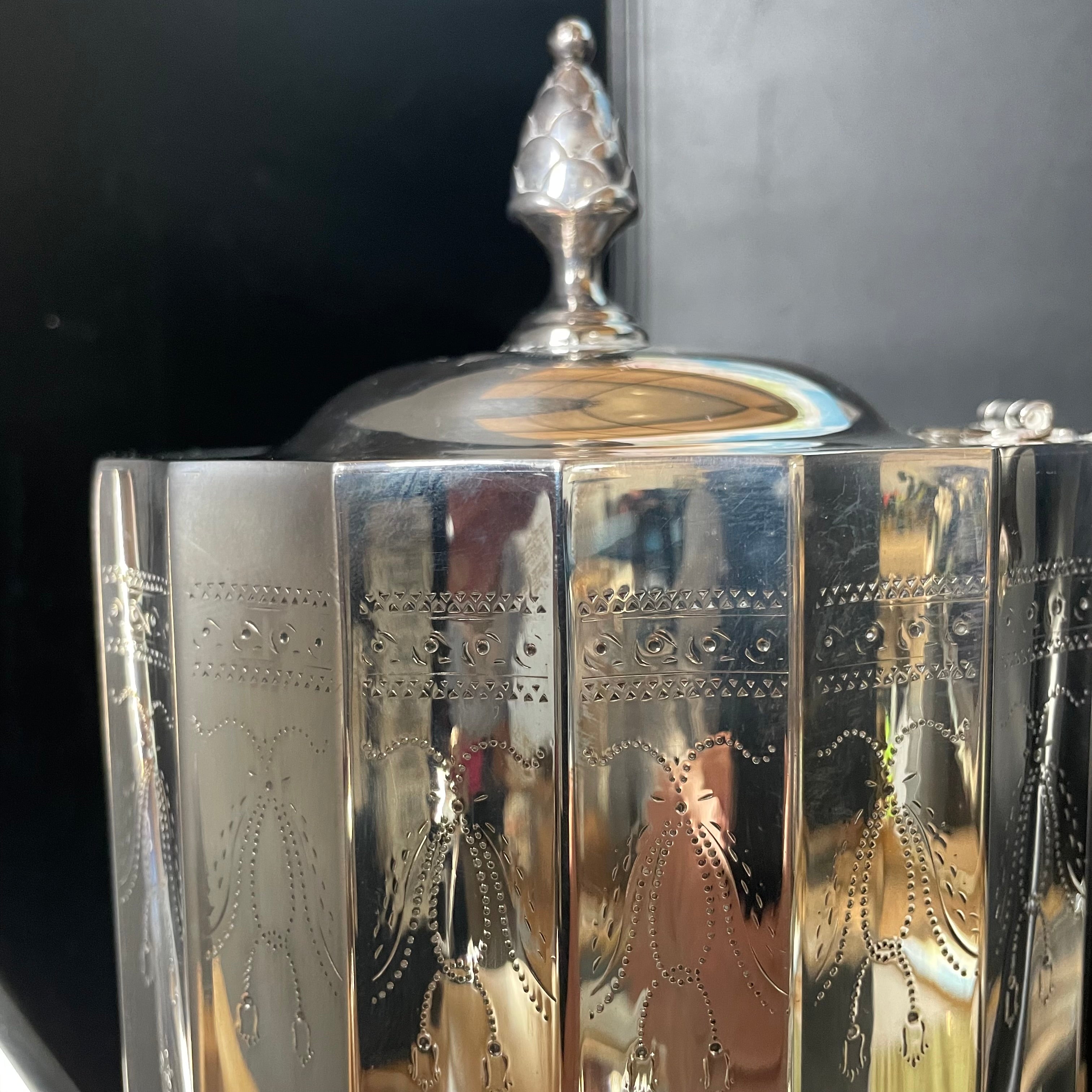 Vintage 1940-1960 Lunt Fluted Silverplated Paul Revere/Colonial Classic 5 Piece Tea Set