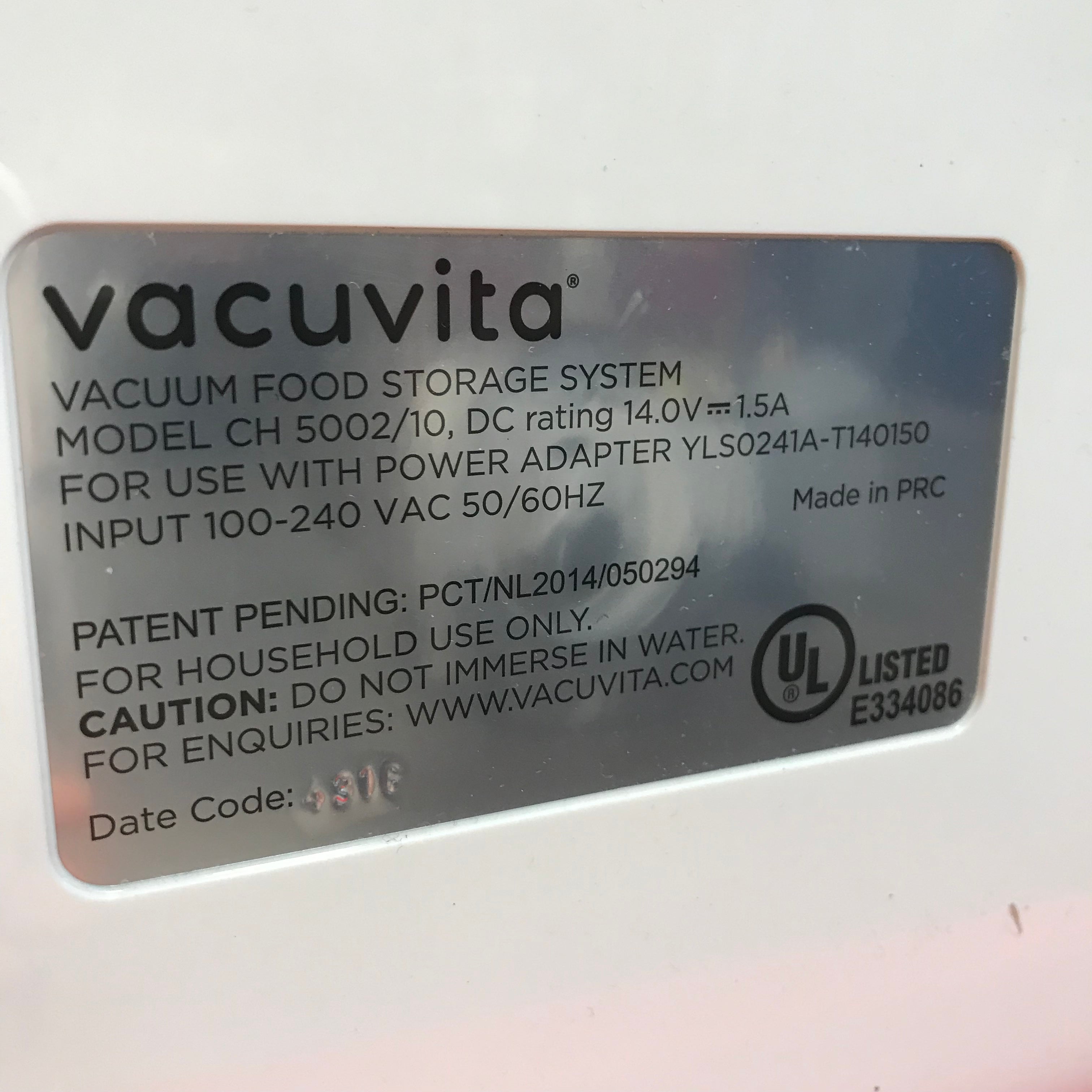 VacuVita Vacuum Storage System