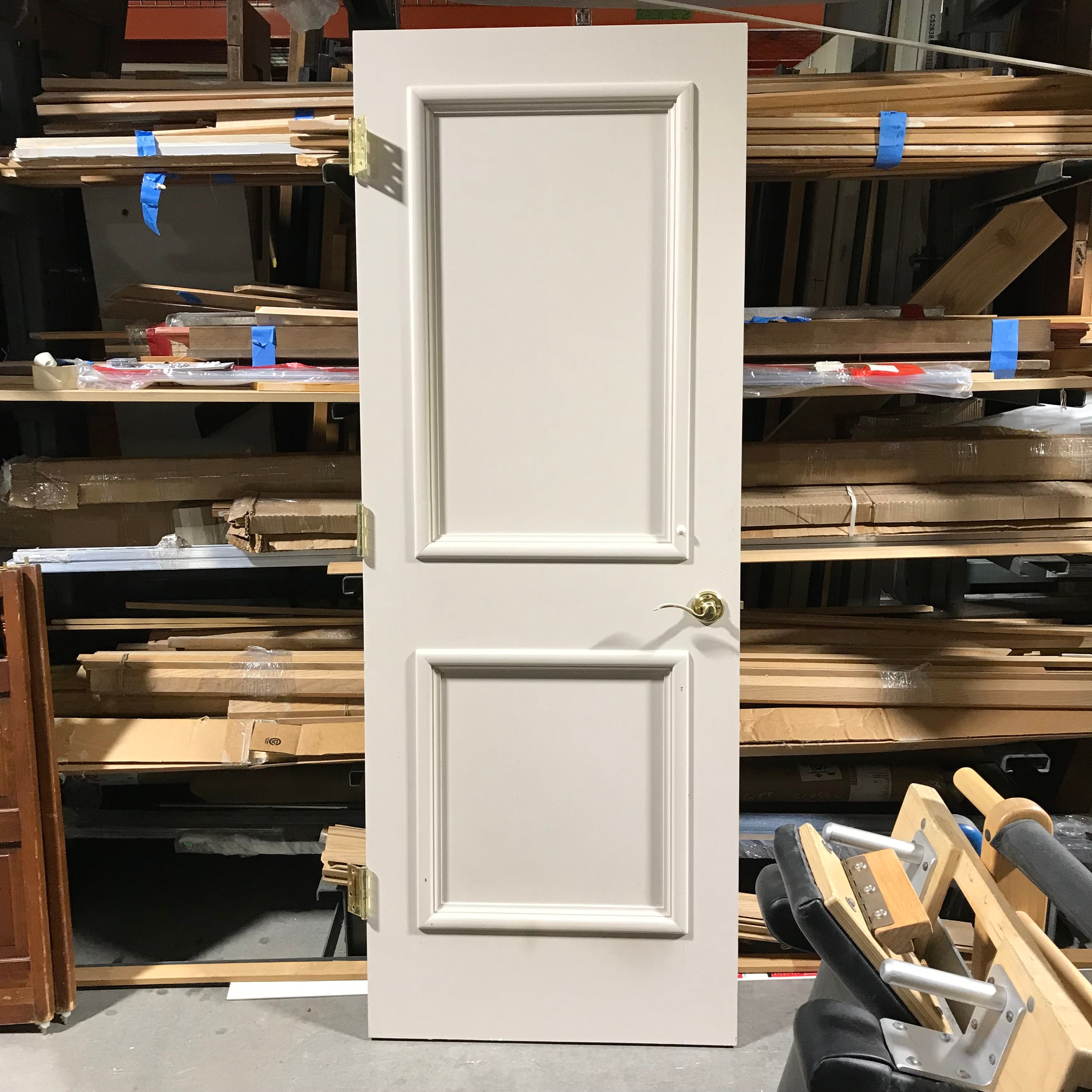 29.75"x 79.5"x 1.75" Two-Panel Wood Interior Door