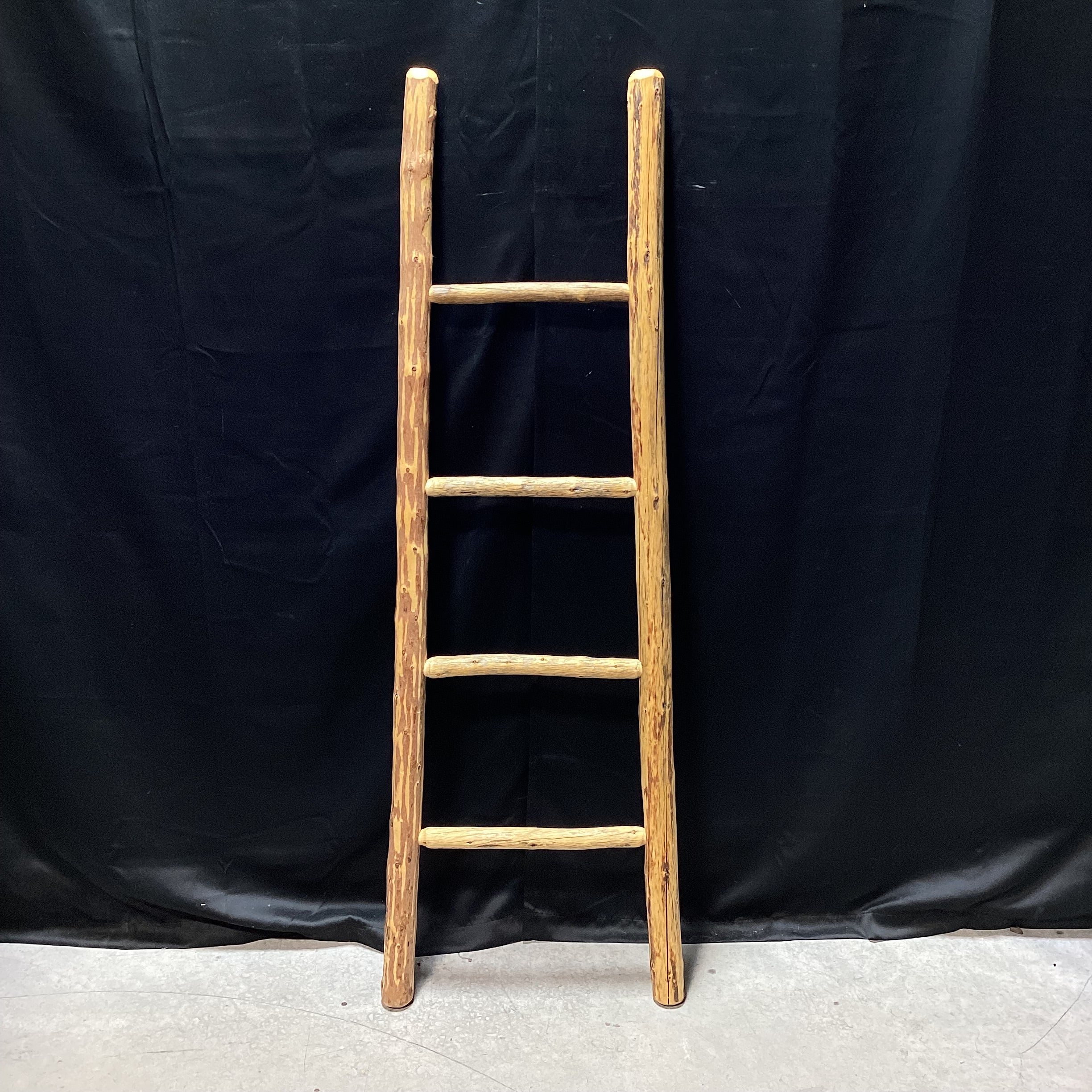 Rustic Natural Wood Blanket Ladder 21" x 61"
