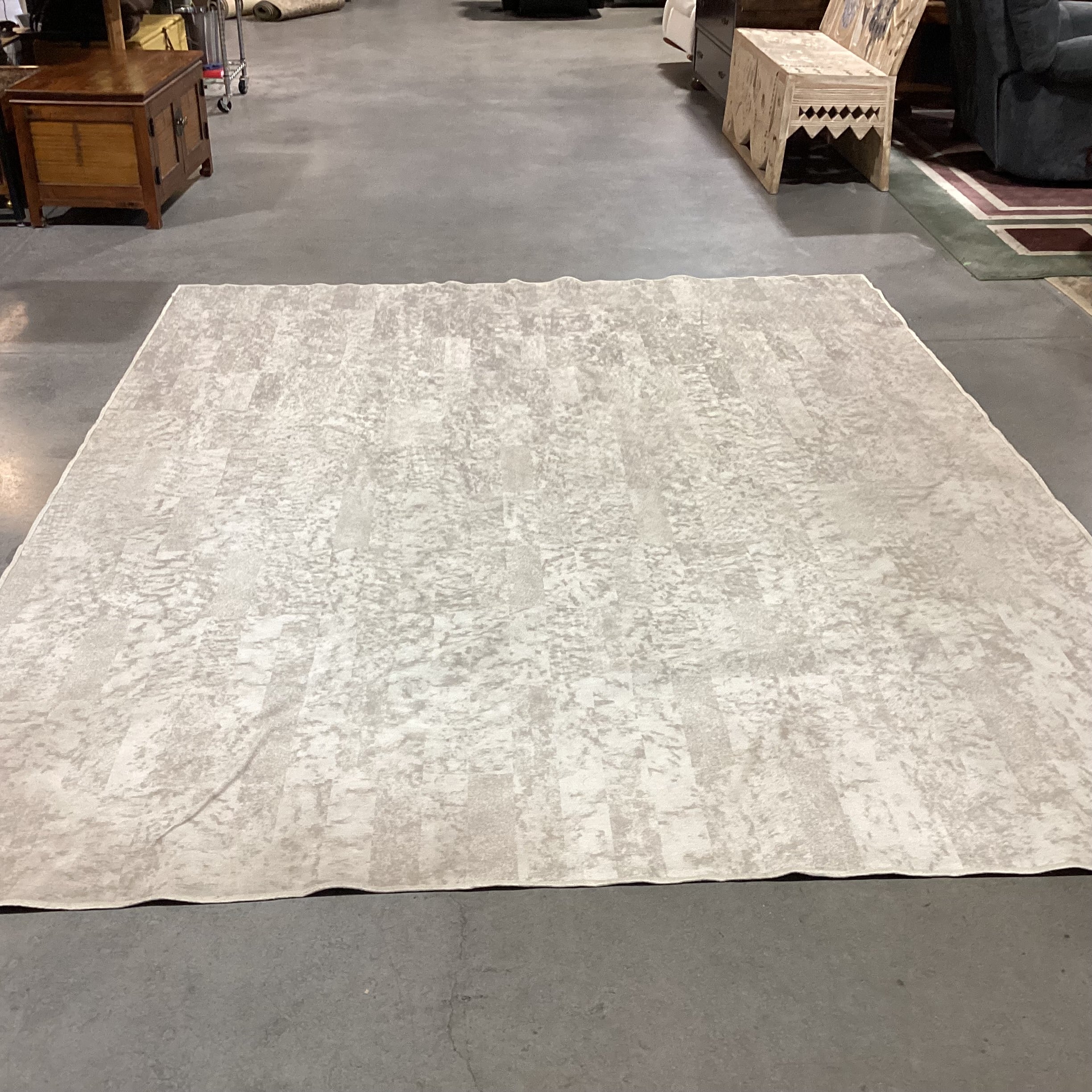 Ruggable Ivory Beige Taupe Multi Washable Rug 8' x 9'10"