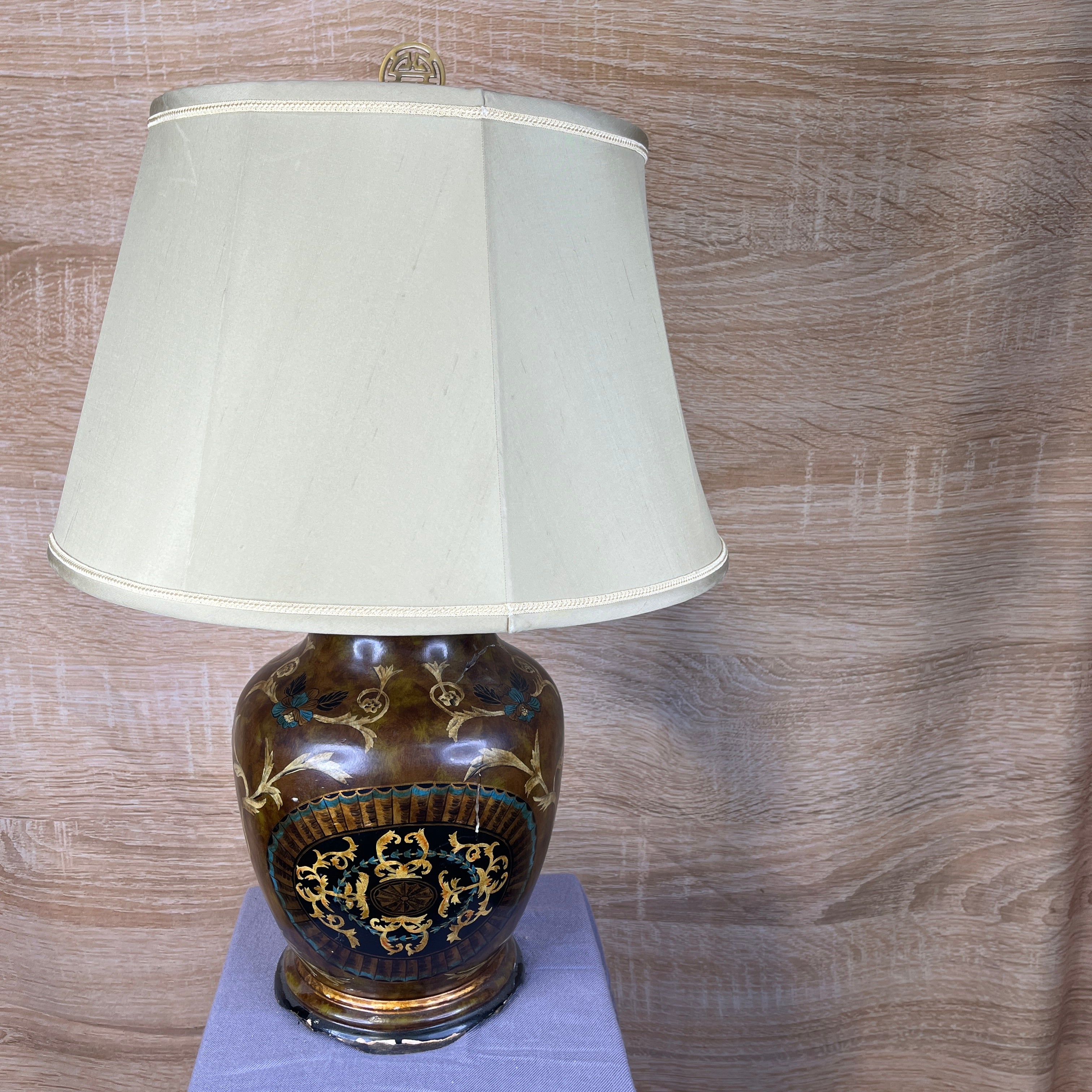 Wildwood Oriental Table Lamp 10" Diameter x 20"