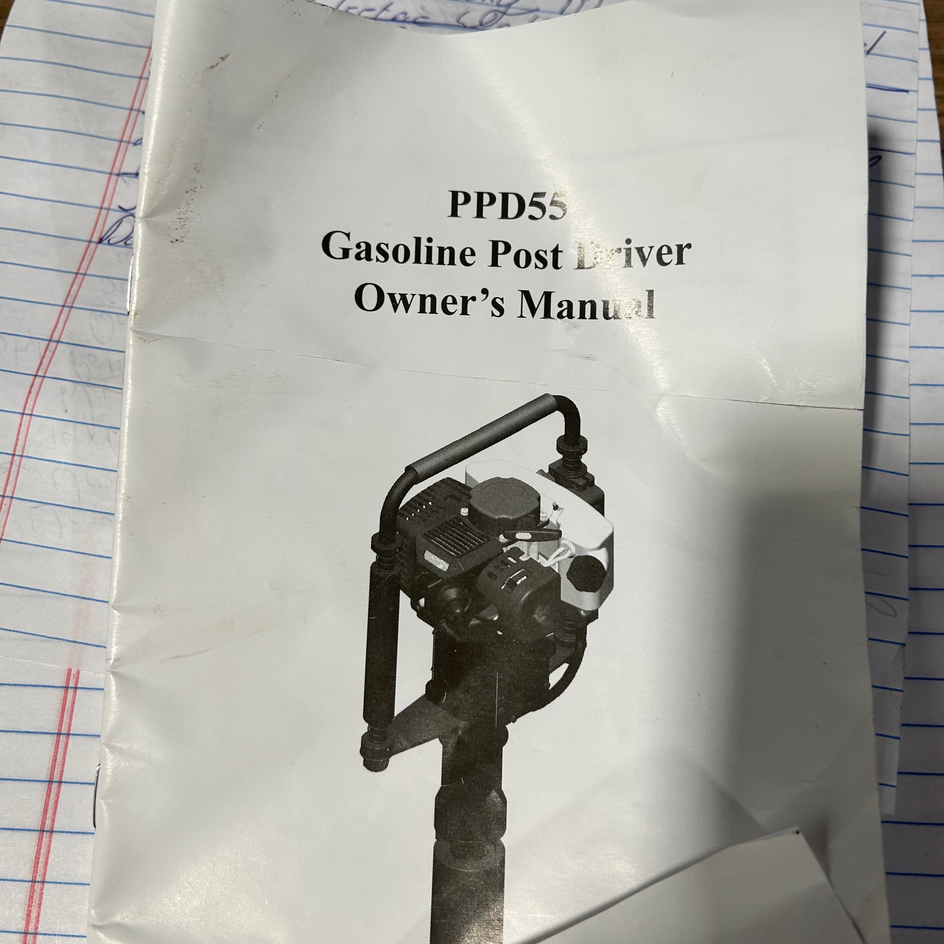 Gasoline Post Driver # PPD55