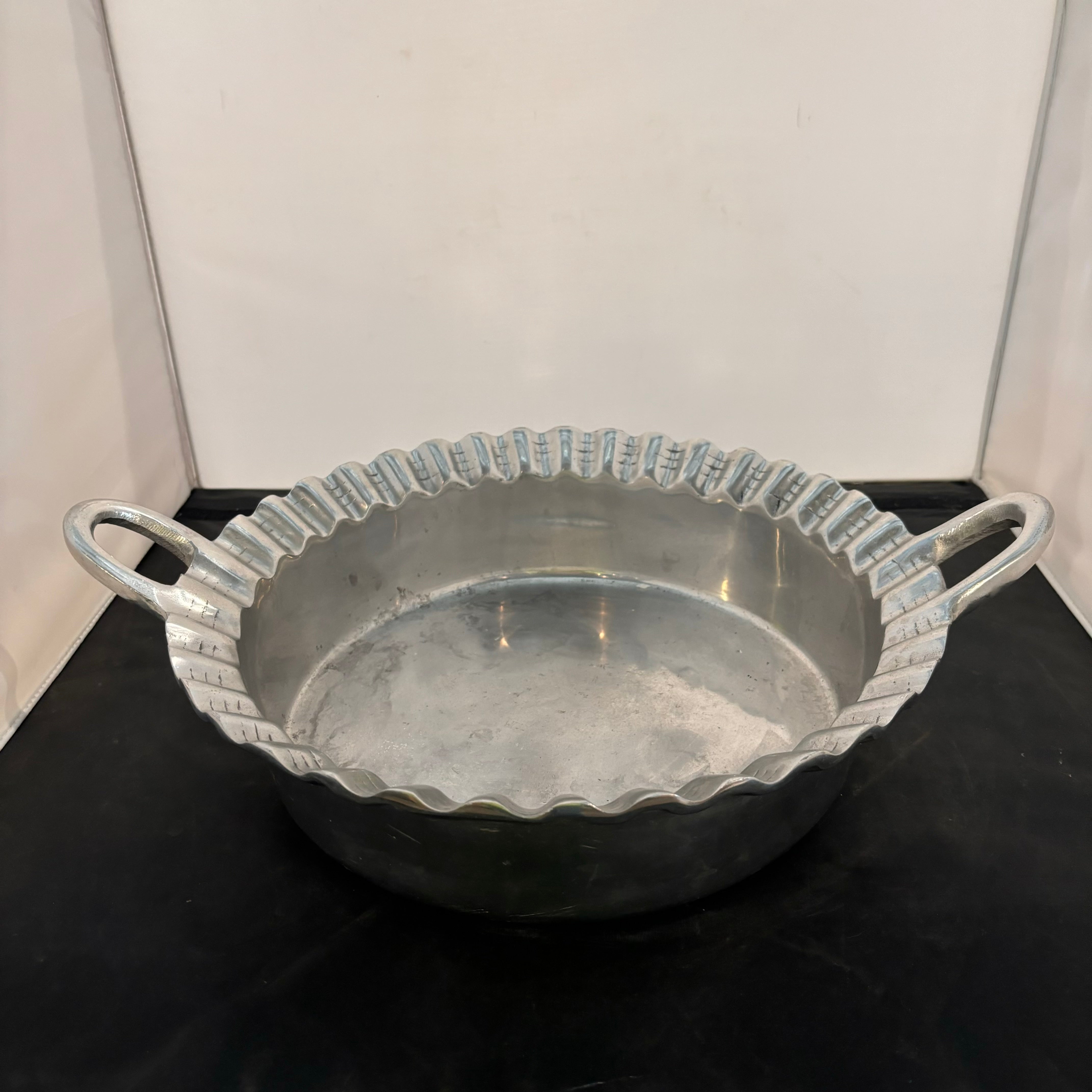 Vintage Aluminum Baking Dish with Handles 15"x 4"