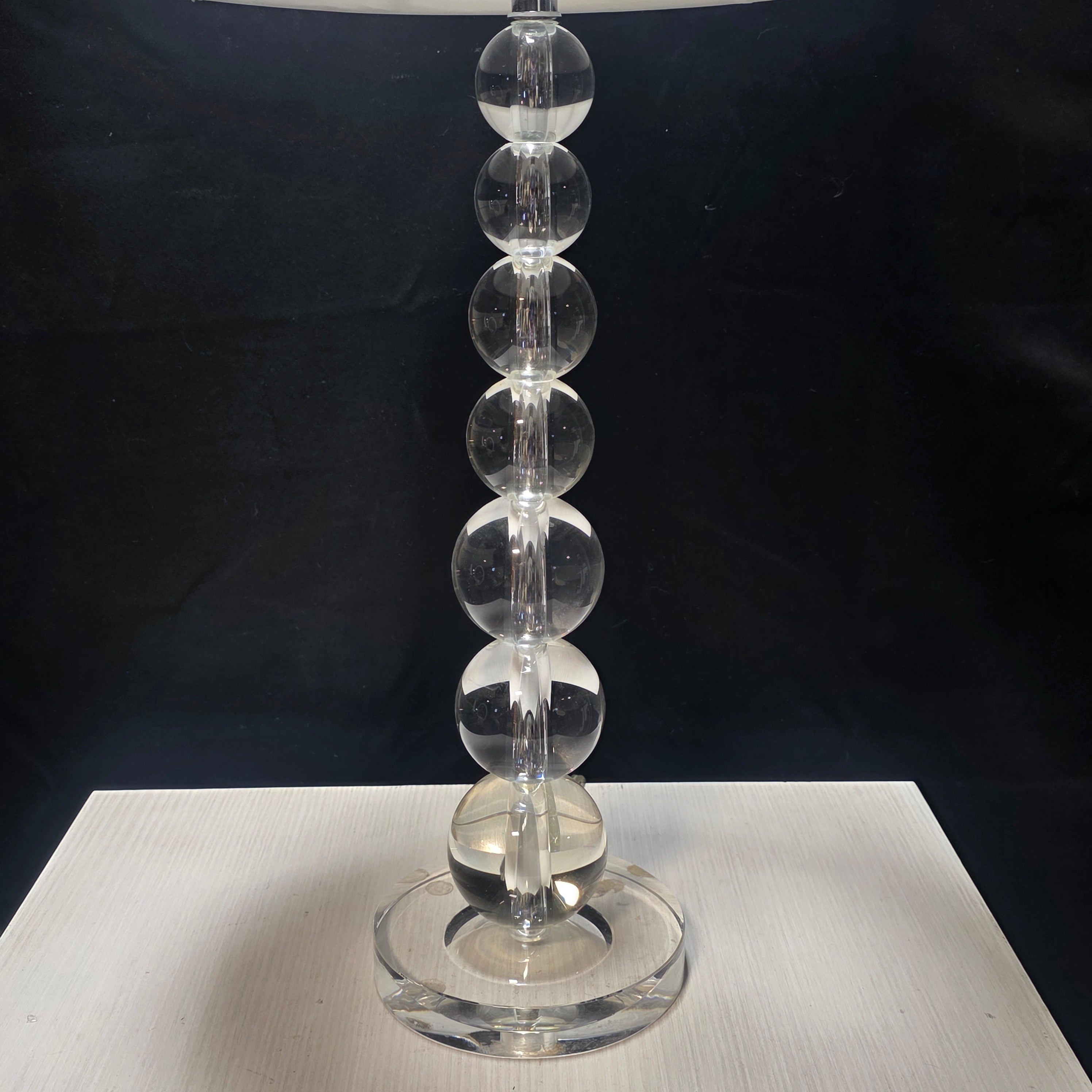 Pochy Modern Table Lamp 7 Glass Spheres 13.5"x29"