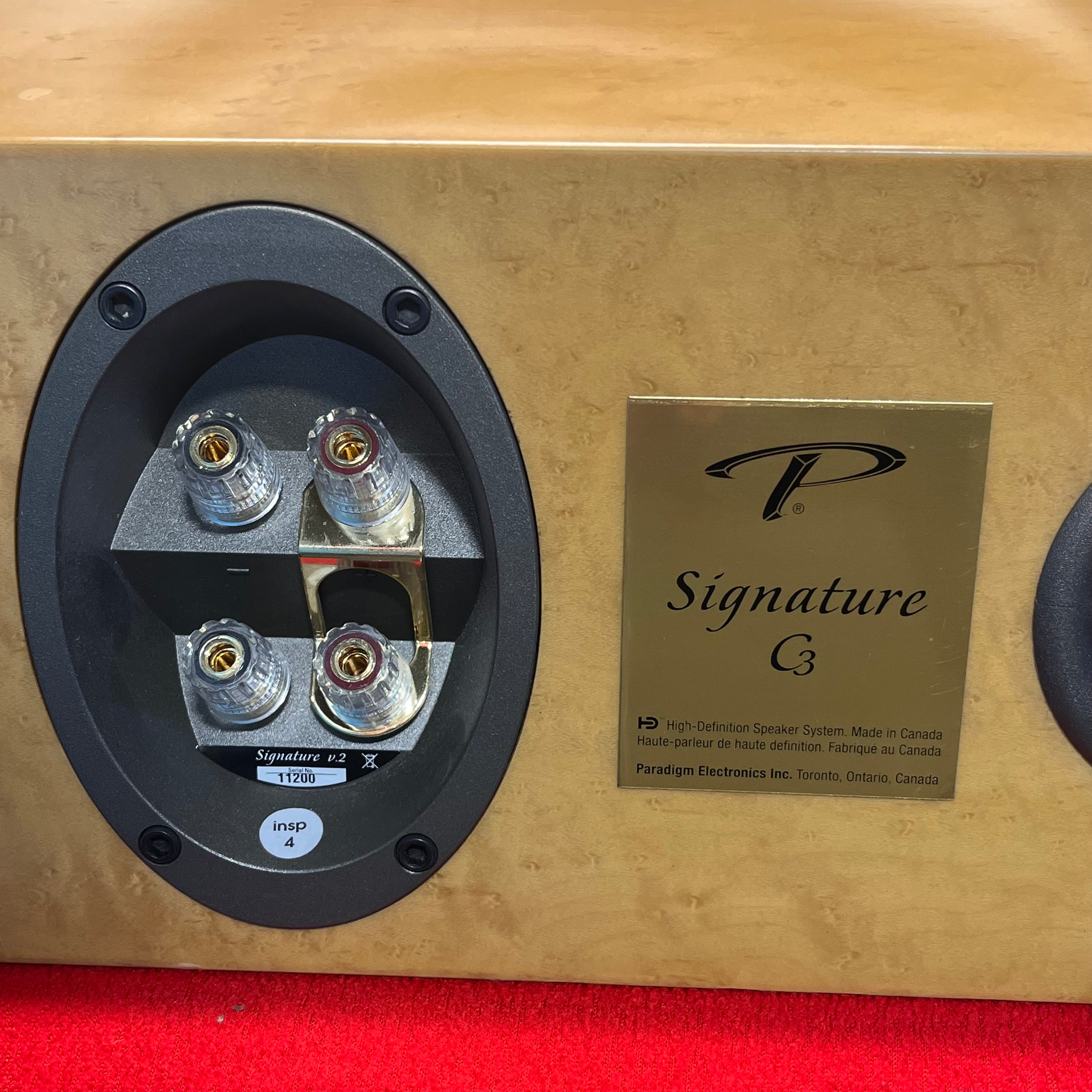 Paradigm Signature C3 Center Channel Speaker