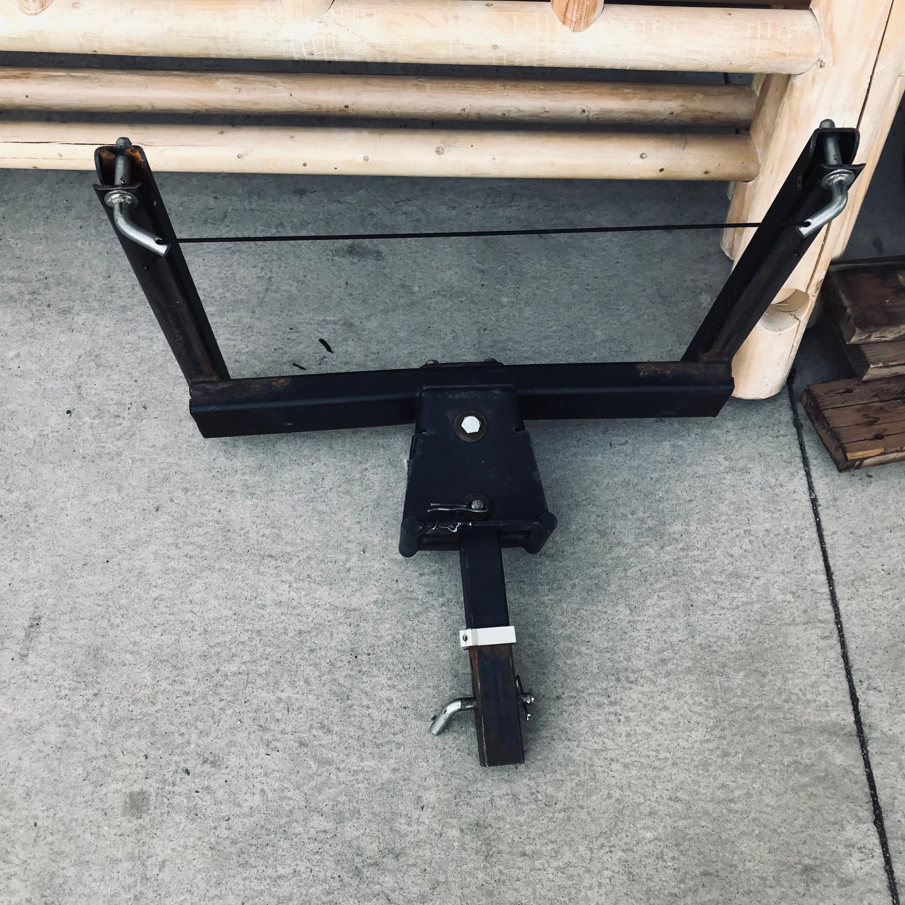 Snowsport Aluminum Snow Plow With Receiver 98"x 25"x 17"