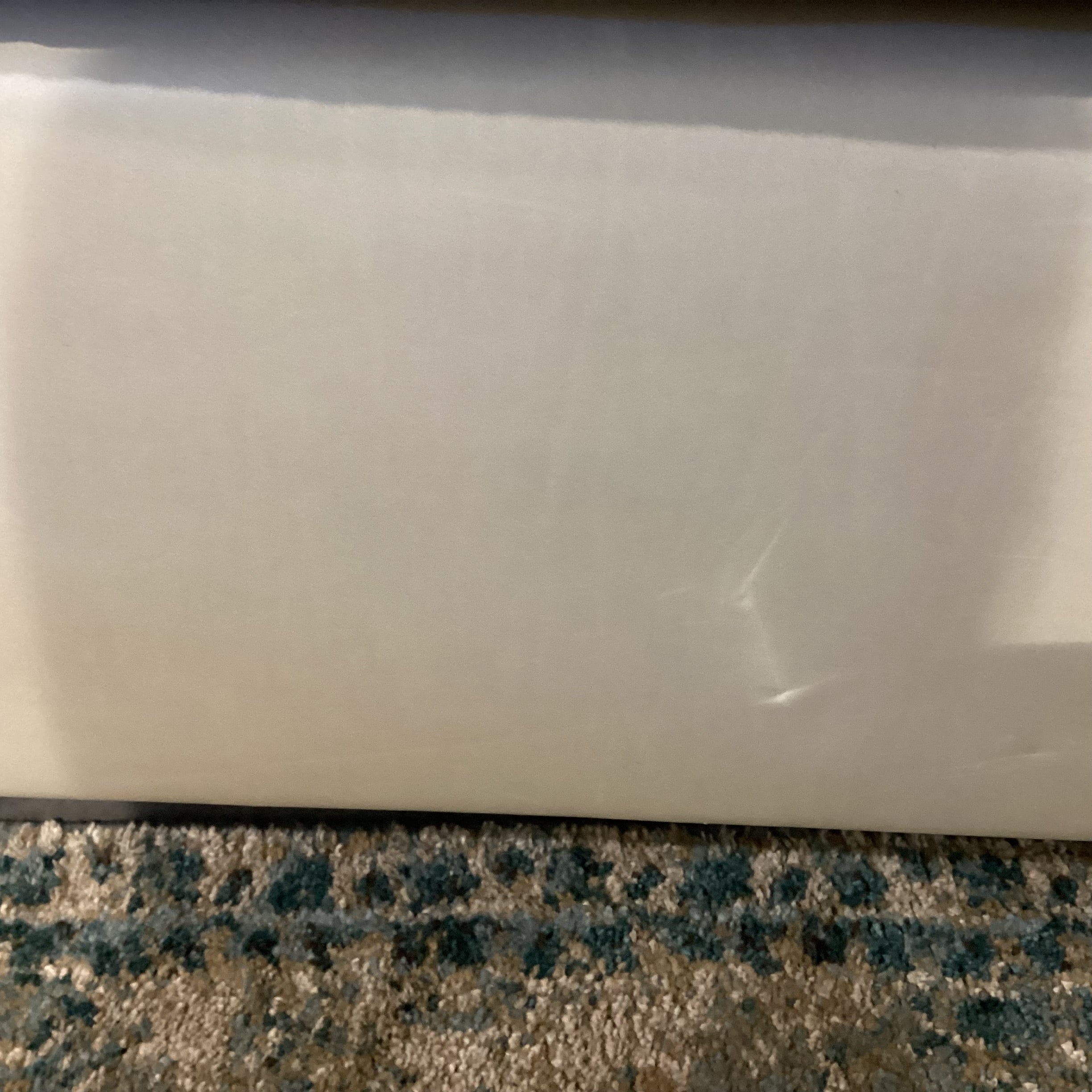 Custom Grey Velvet & Cream Leather Track Arm Down Mix Sofa 96"x 42"x 30"