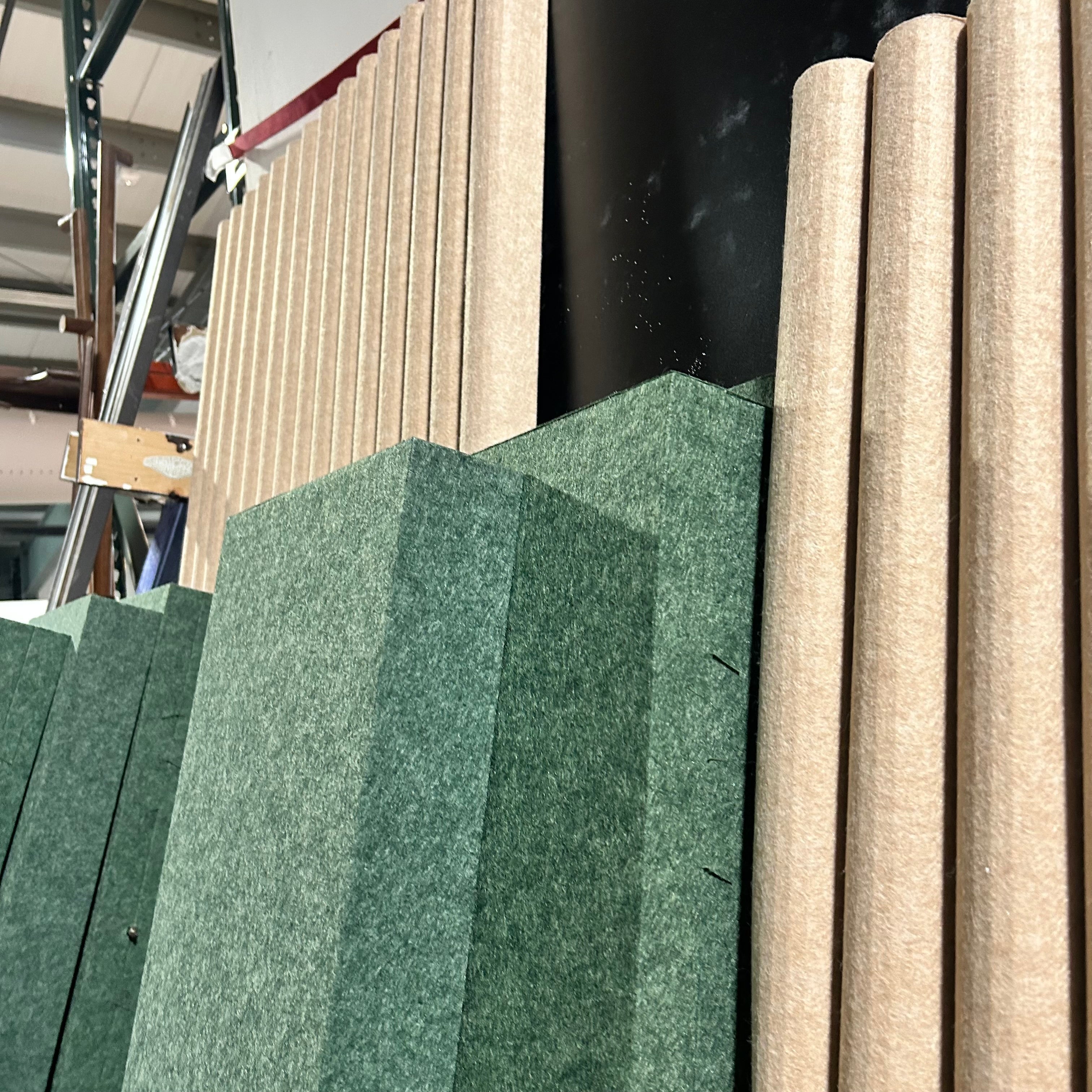 Acoustic Wall Panels in Various Sizes - Call or come in for Details : Ranging from $20-$50