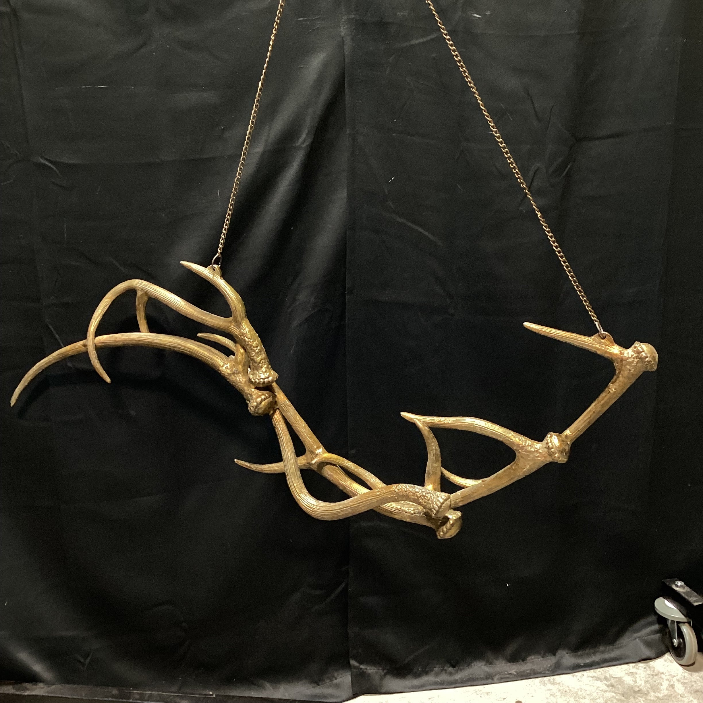 Faux Antler Aluminum Cast Hanging Art (1) 43" x 65"