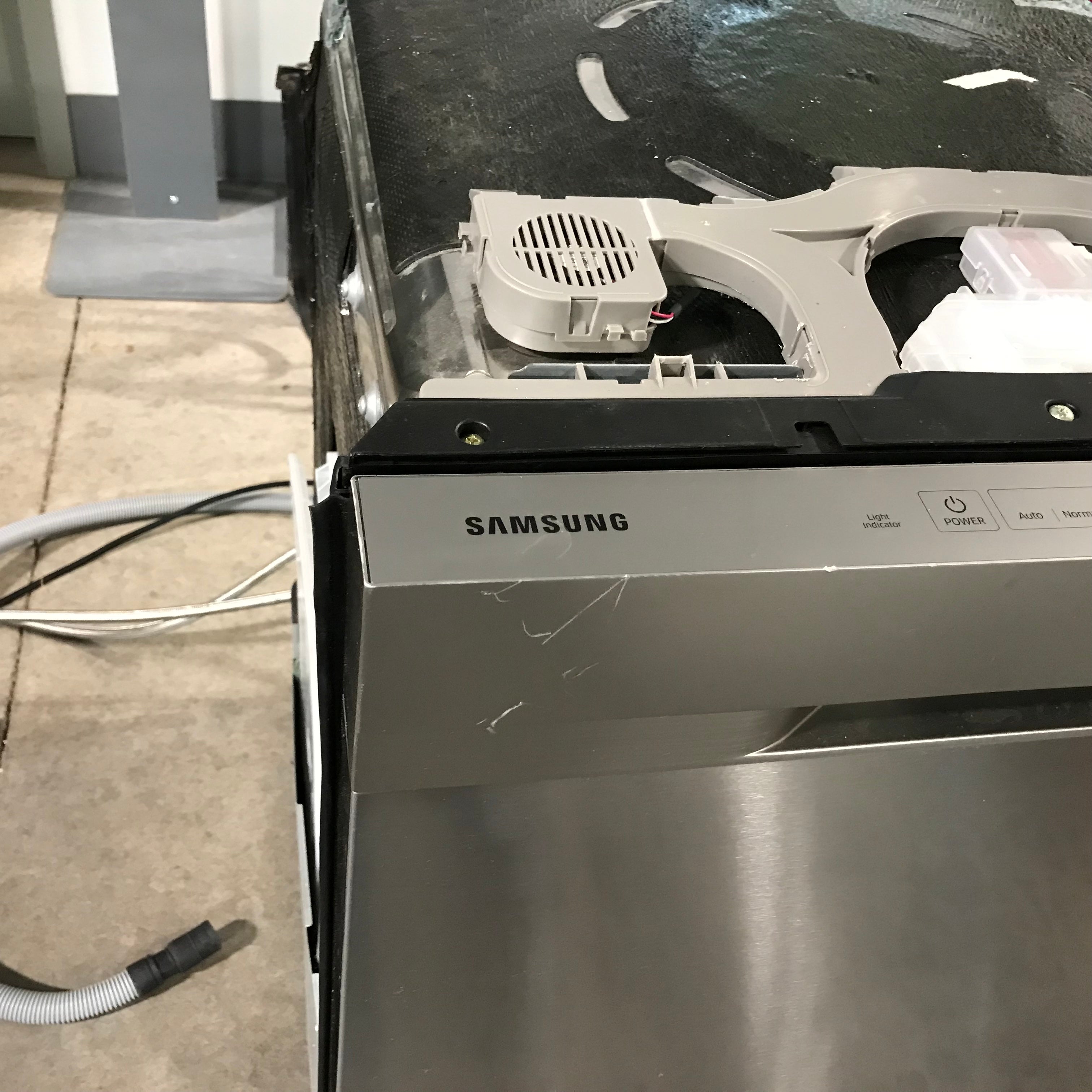 Samsung Stainless Steel Dishwasher 24"x  24"x 34"