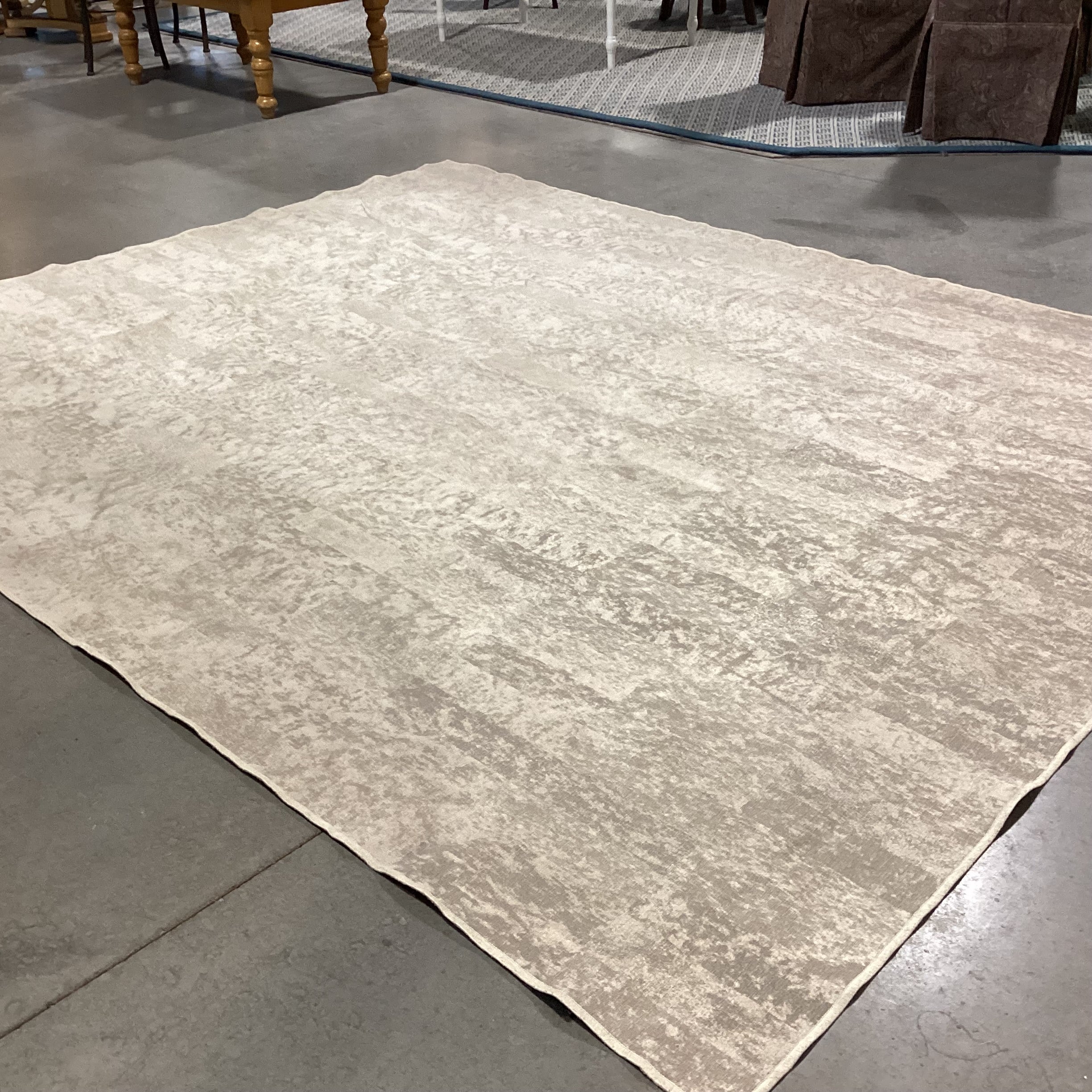 Ruggable Ivory Beige Taupe Multi Washable Rug 8' x 9'10"