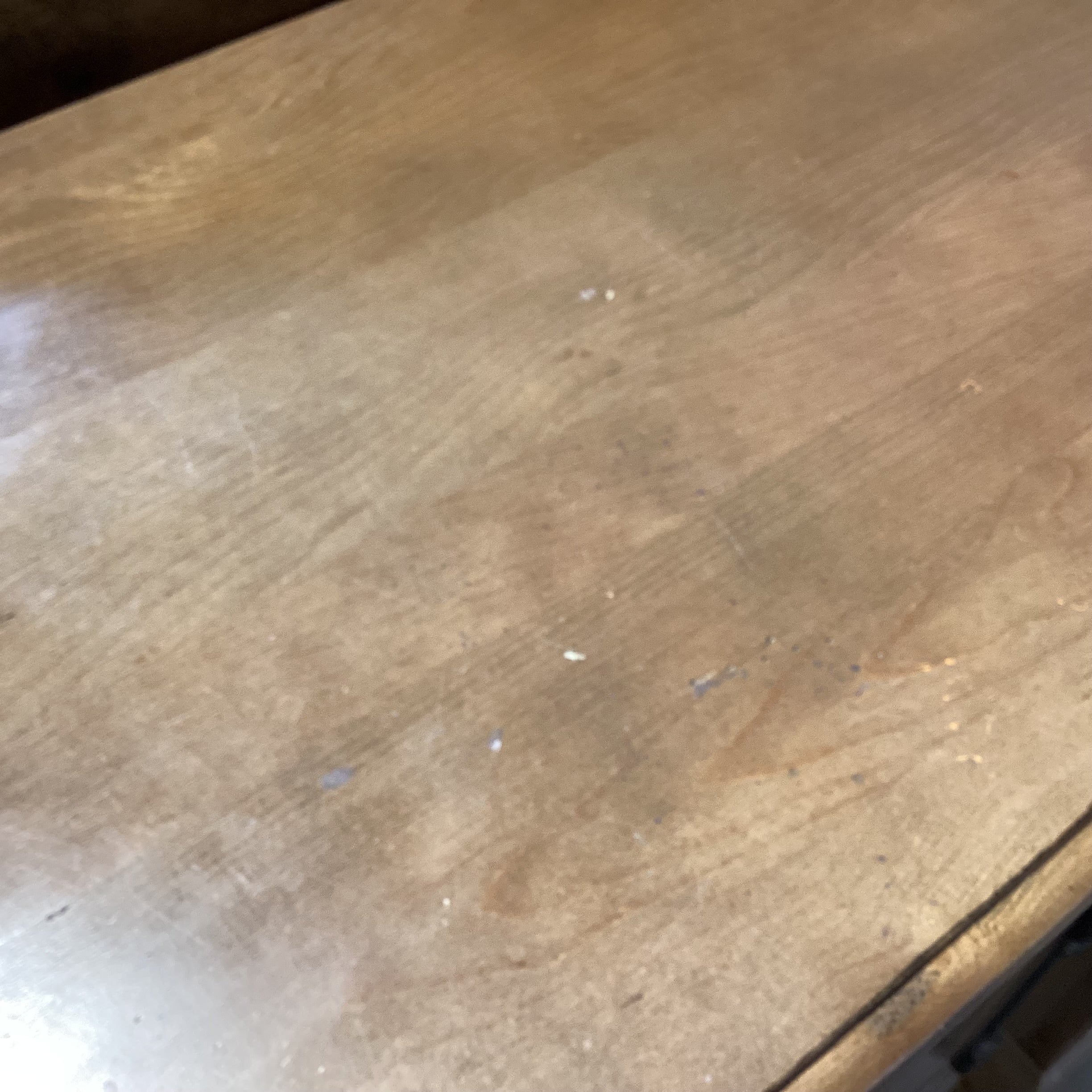 Light Greige Distressed Pine 2 Glass Door with Shelves Console Credenza 74"x 20"x 32.5"