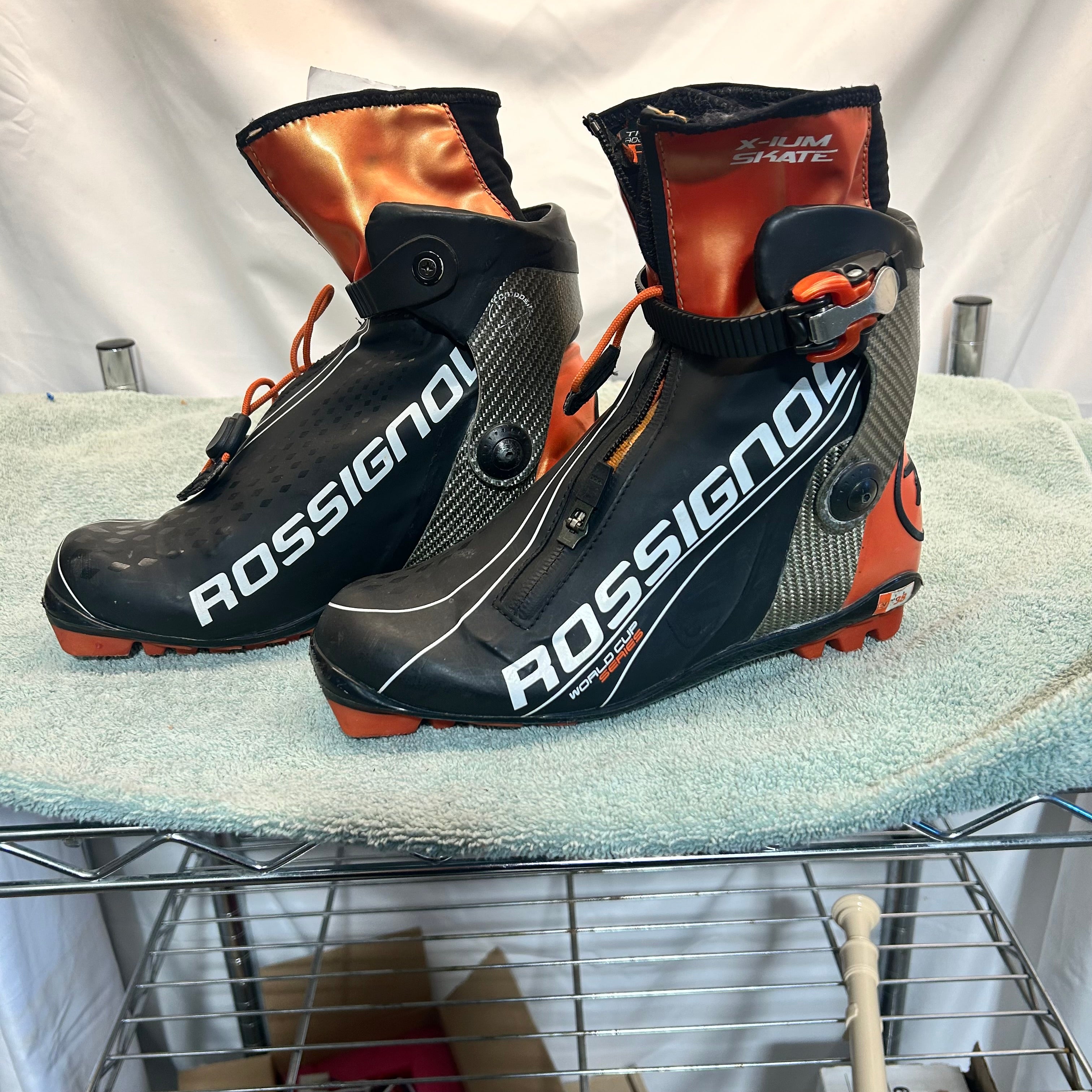 Rossignol X-ium Skate World Cup Series Black- Orange 38