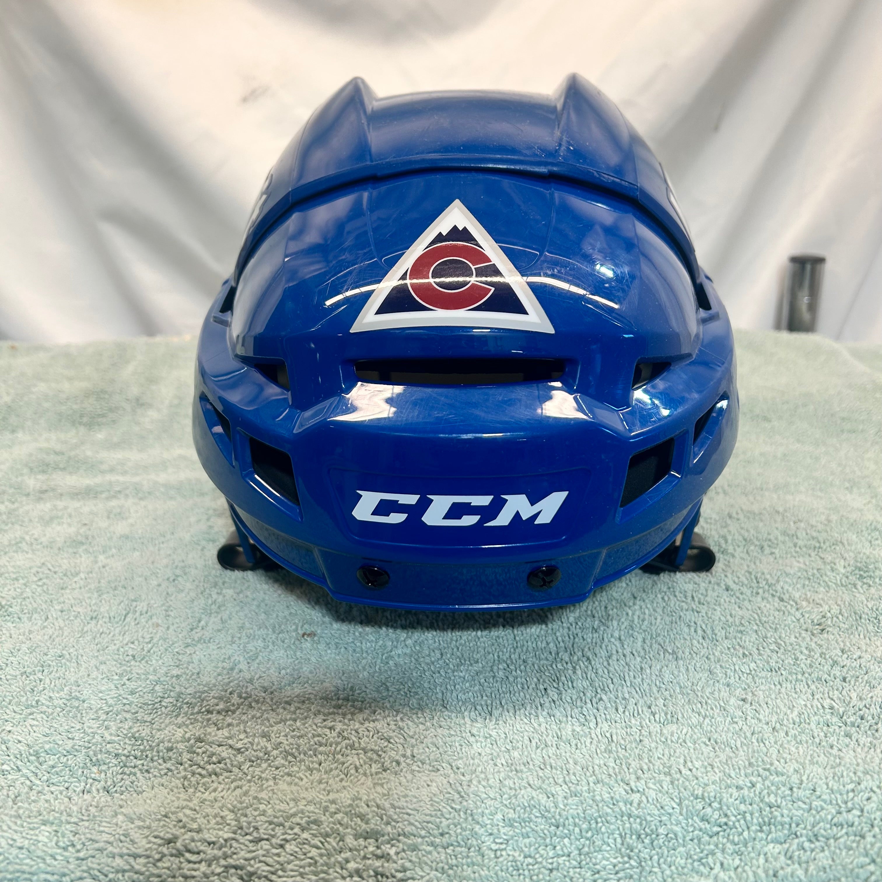 Colorodo Avalanch CCM Helmet Sighned By Snowboarder Mark Mc Morris MM96