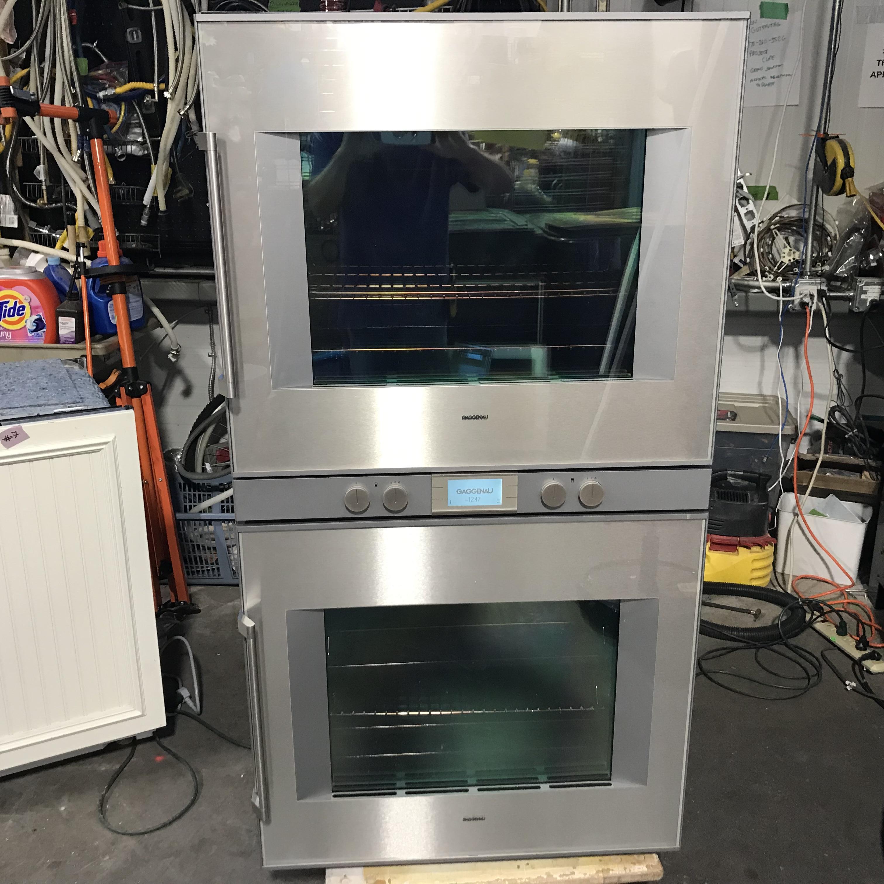 Gaggenau 30" Stainless Steel, Double Oven Wall Oven 30"x 23"x 56"