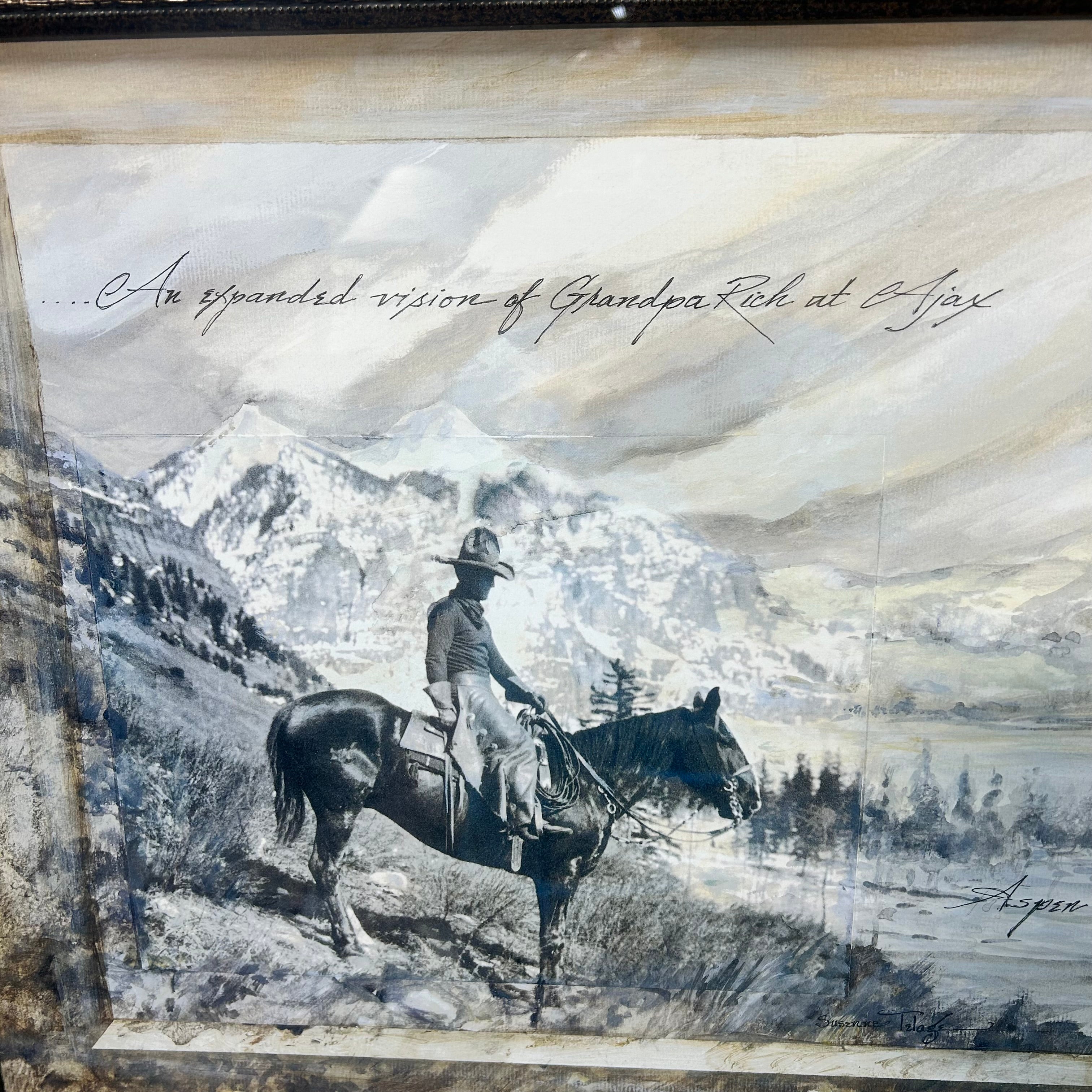 Susenne Telage Framed Art Print 32.5"x 28.5"