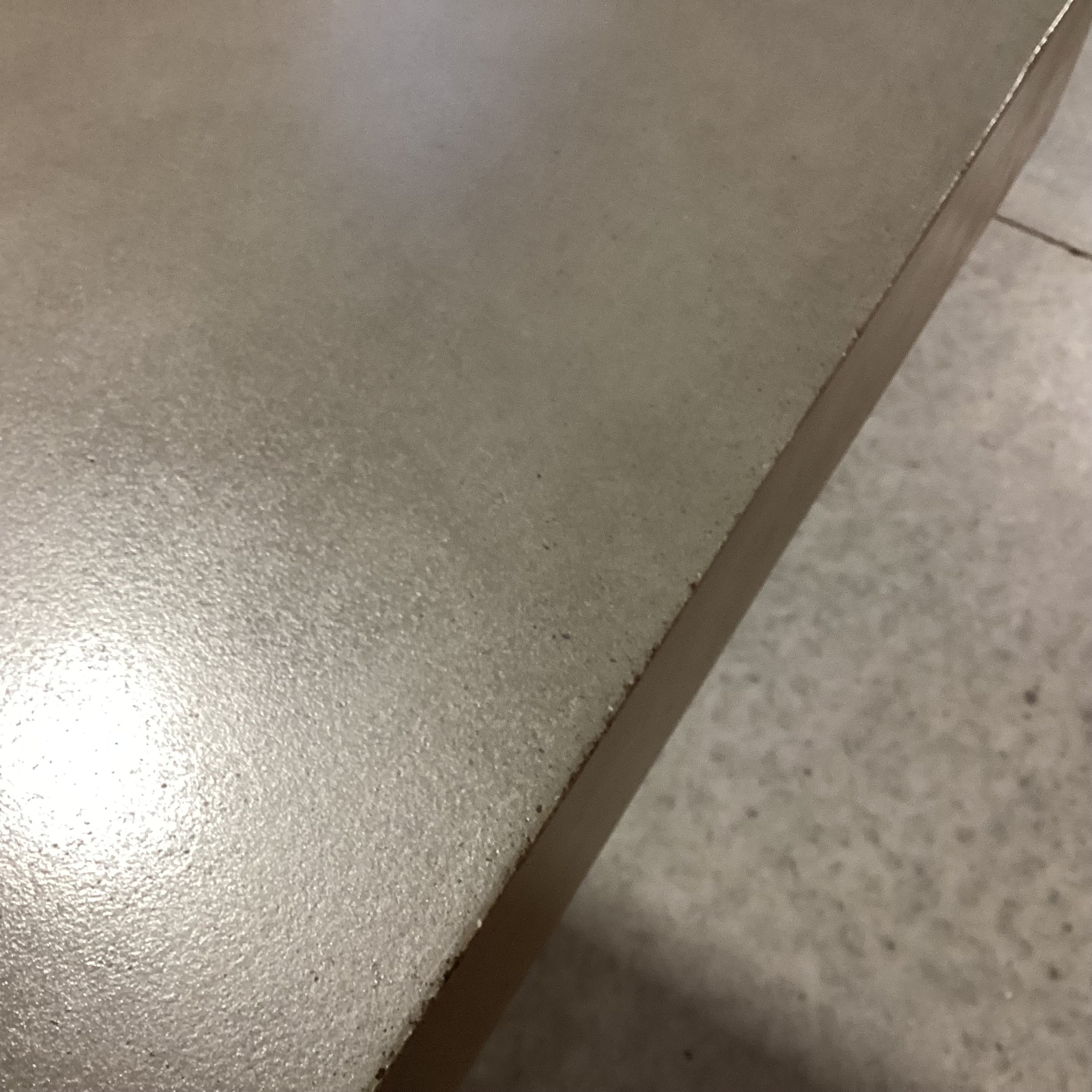 Concrete Double Pedestal Rectangle Dining Table 82.5"x 39.5"x 31"
