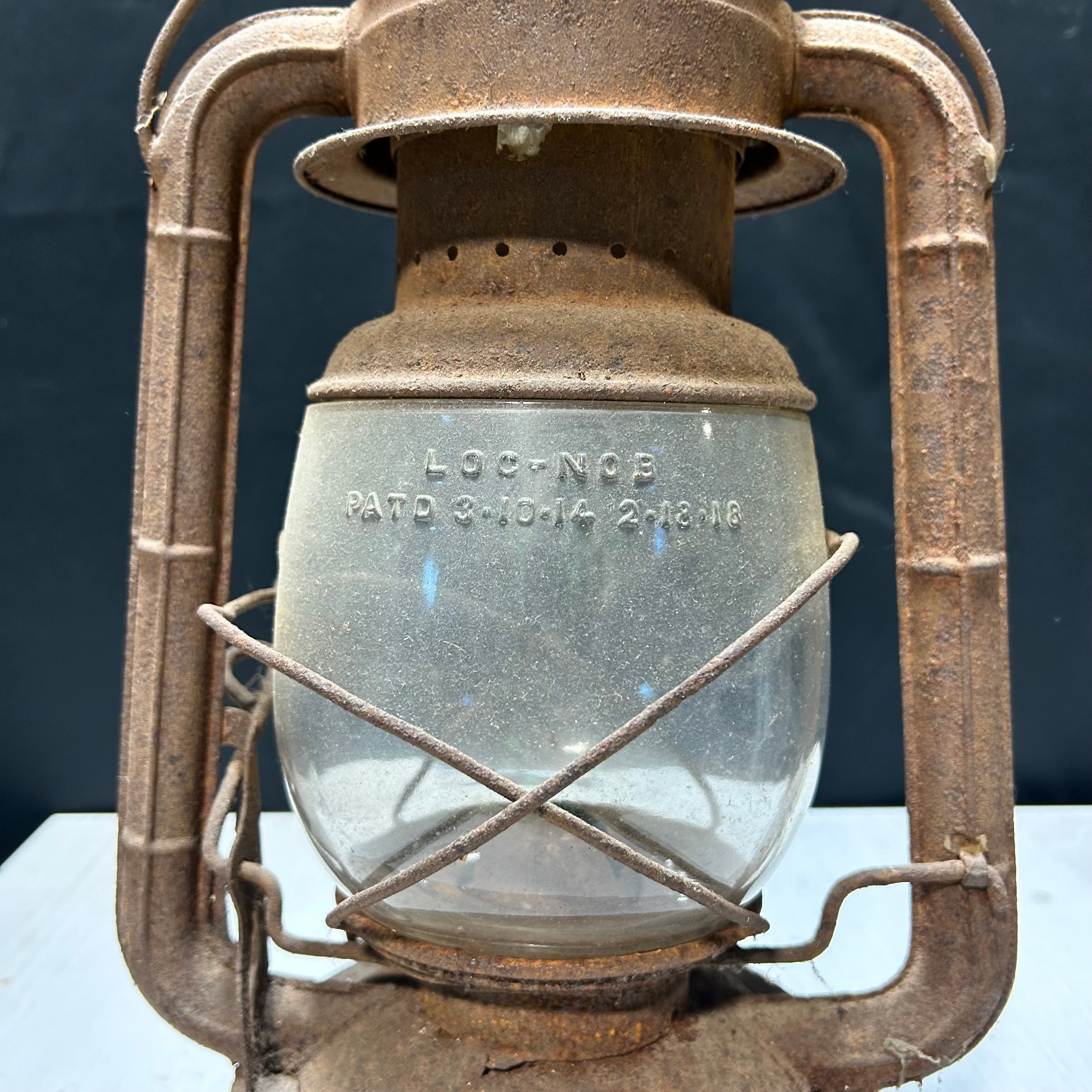 Antique Dietz D-Lite N.Y. U.S.A. Lantern 8"x 13"
