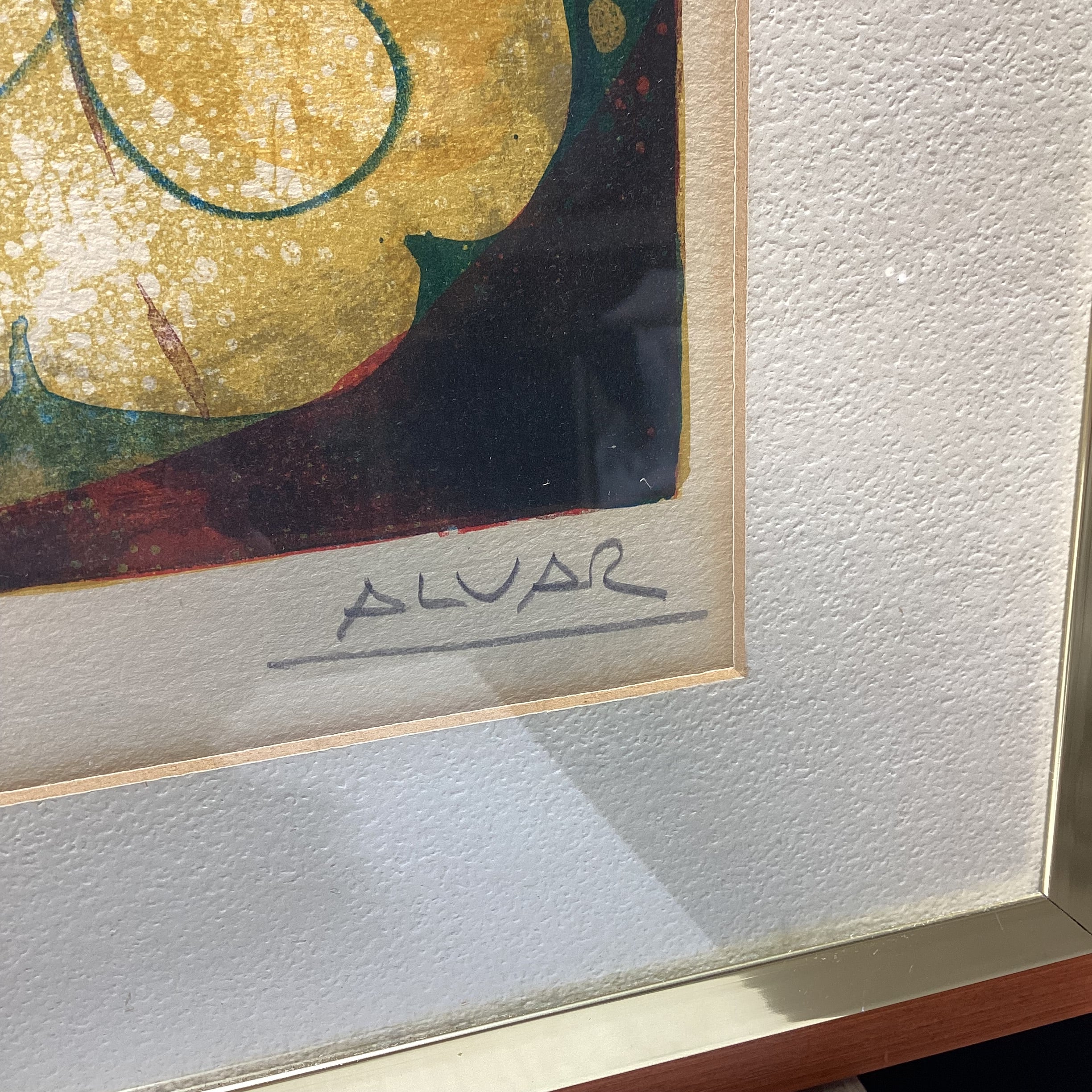 Alvar Sunol Signed Limited Edition Lithograph 25" x 31"