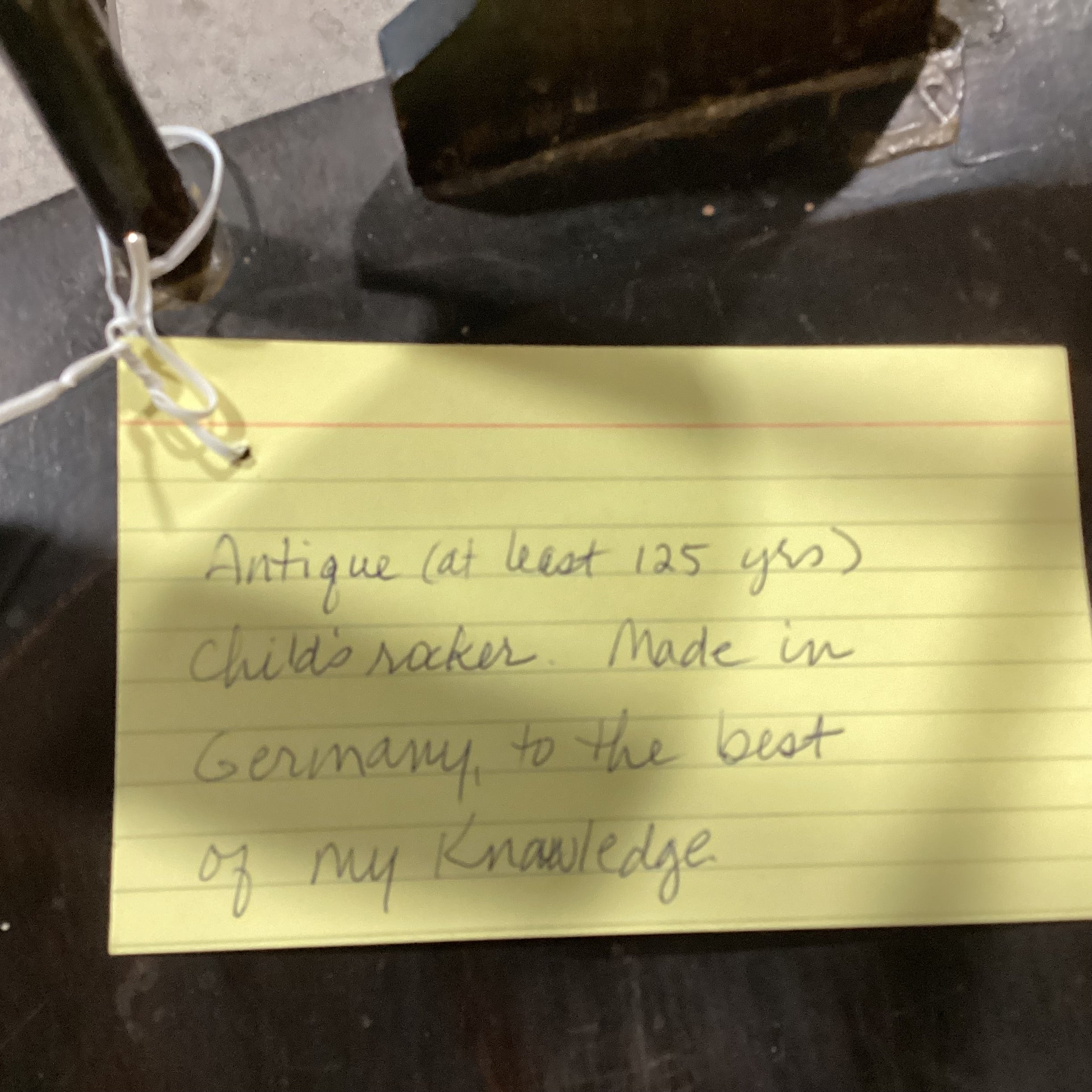 Antique Made In Germany Child Rocking Chair 17"x 28"x 31"