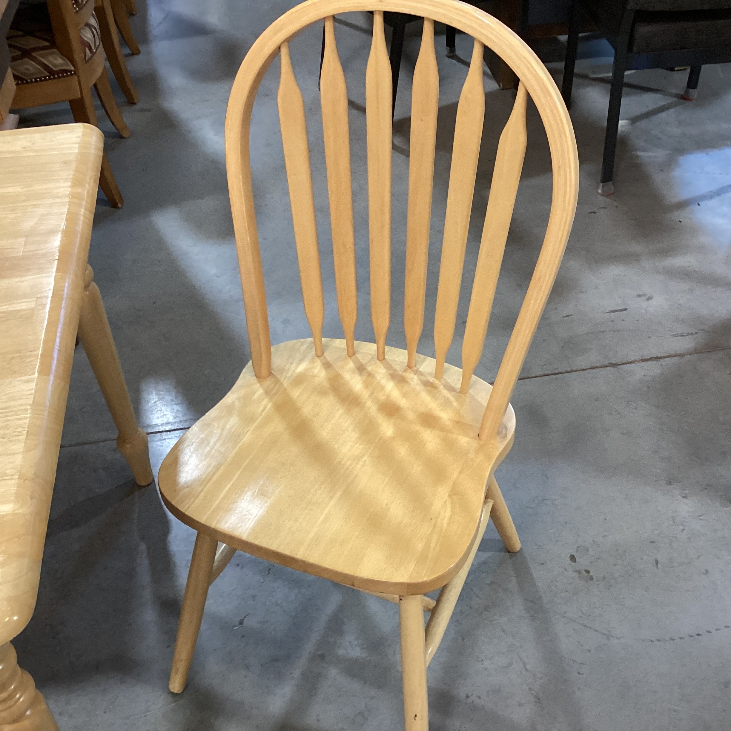 Honey Oak Table With 2 Chairs Dining Set 59.5"x 35.5"x 29.5"