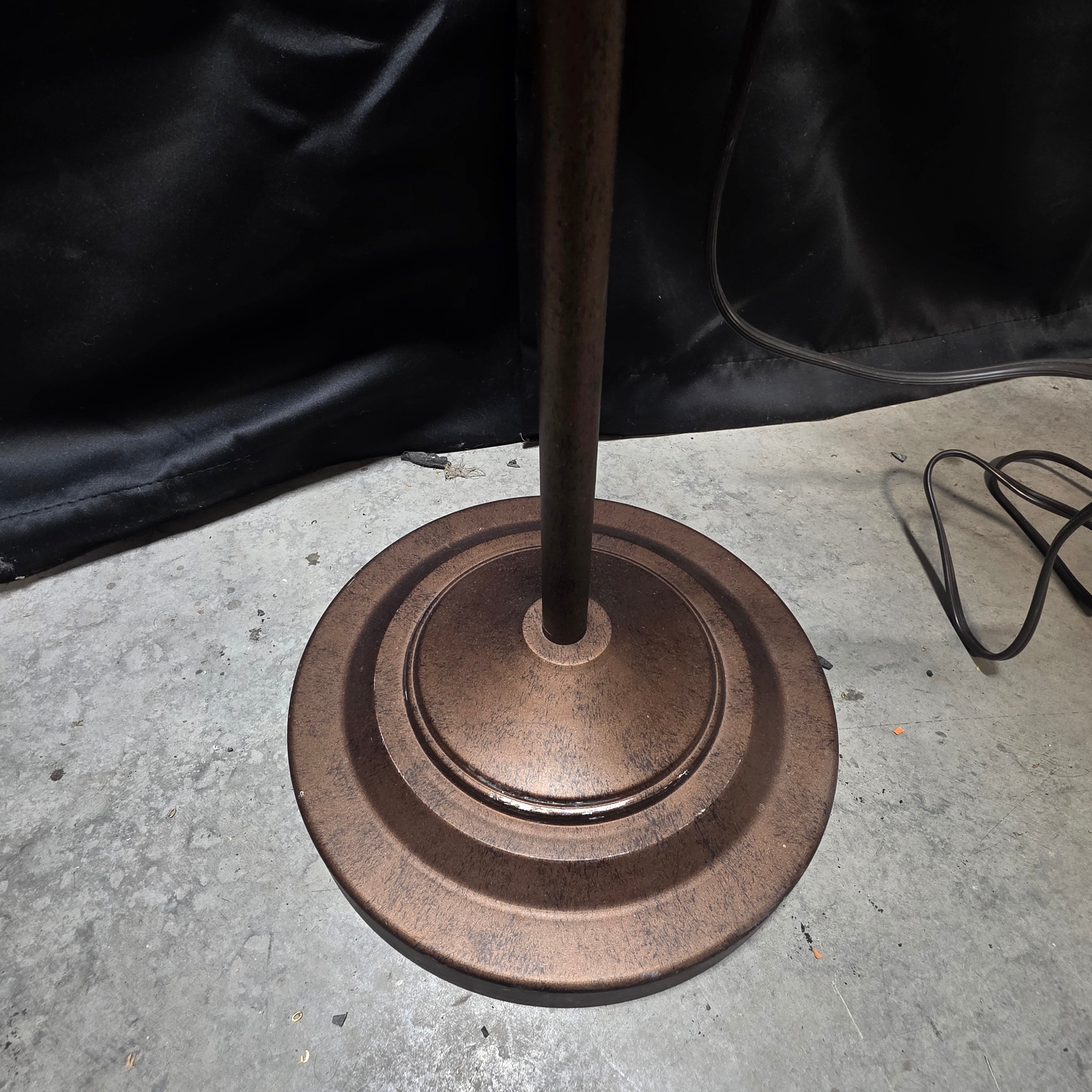 Adjustable "Saxaphone" Floor Lamp from 2003-2004 17"x50.5"-66"