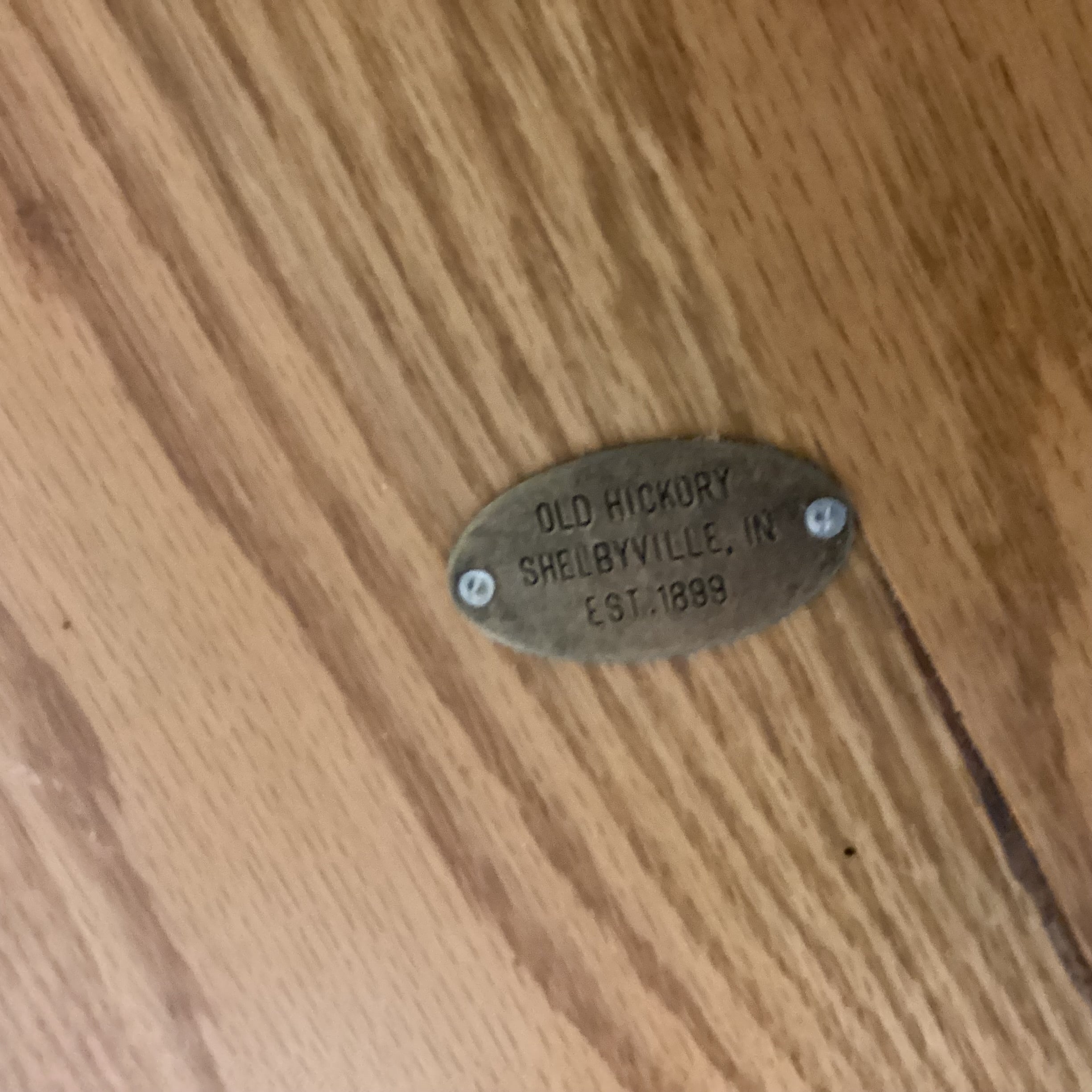 Old Hickory Round Wood & Hickory Log Dining Table 60" Diameter x 30"