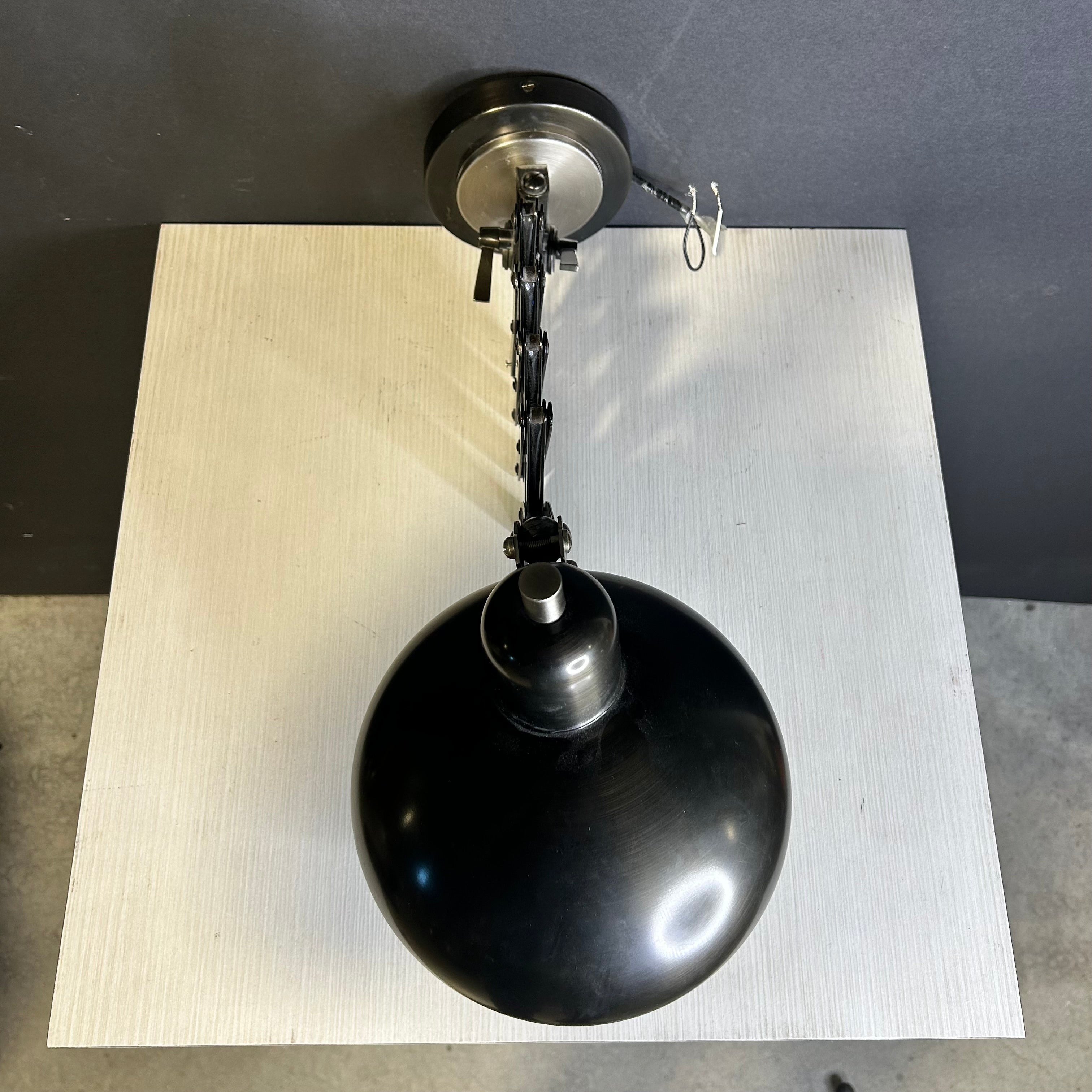 Bruno Wall Swinger Scissor Wall Lamp 8"x 16"x 28"