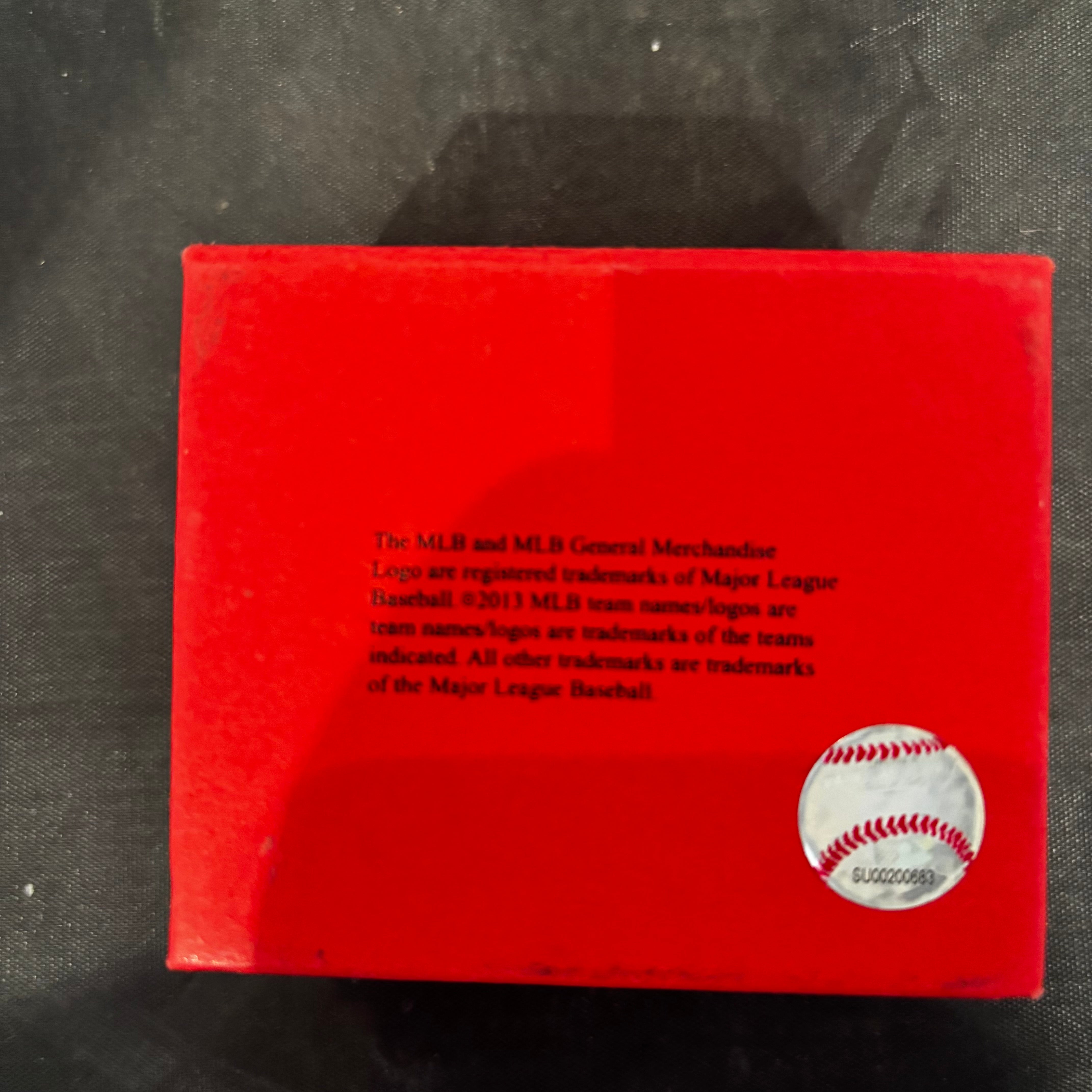 Official MLB Boston Red Sox Cufflinks Original Box