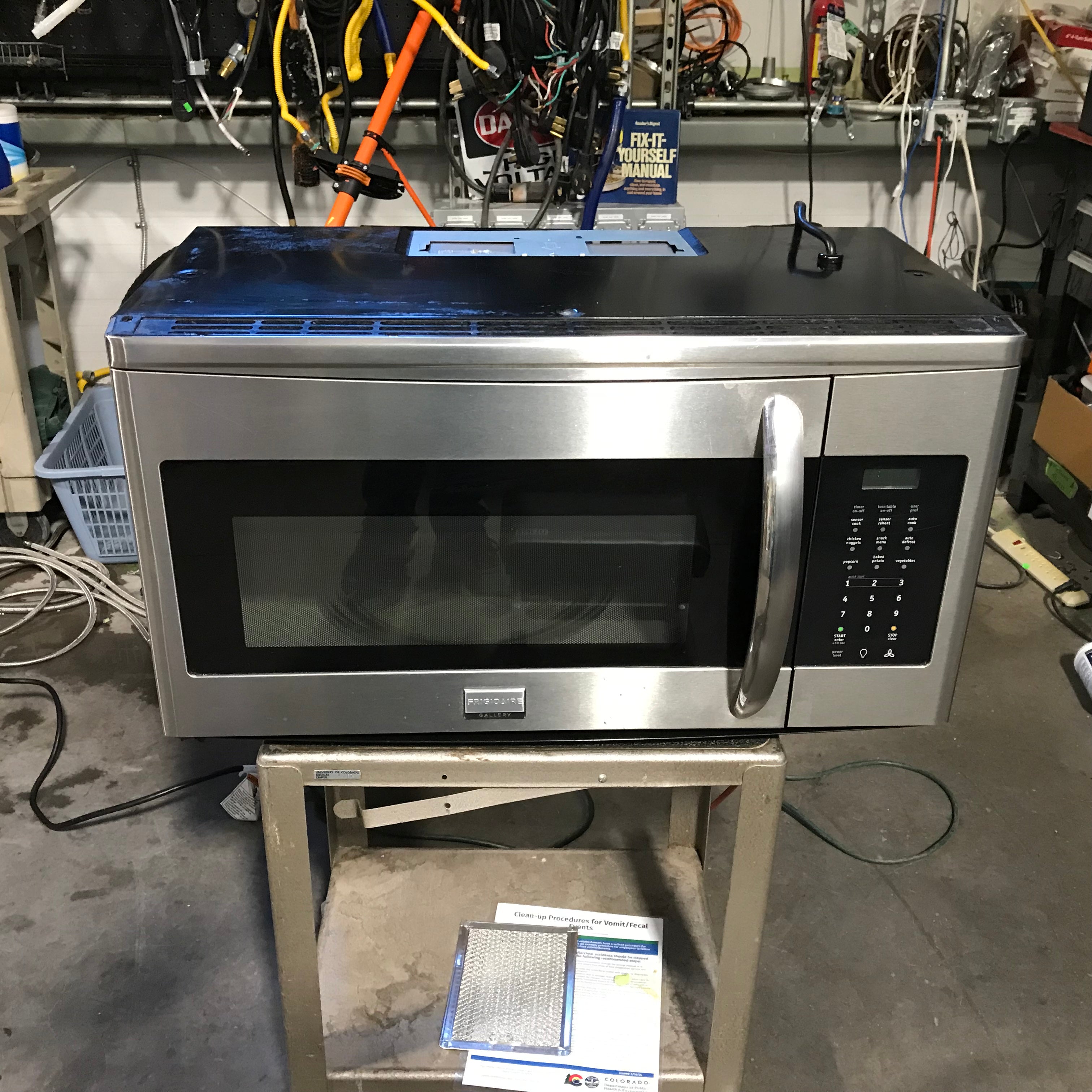Whirlpool Stainless Steel Over-The-Range Microwave 30"x 16"x 16"