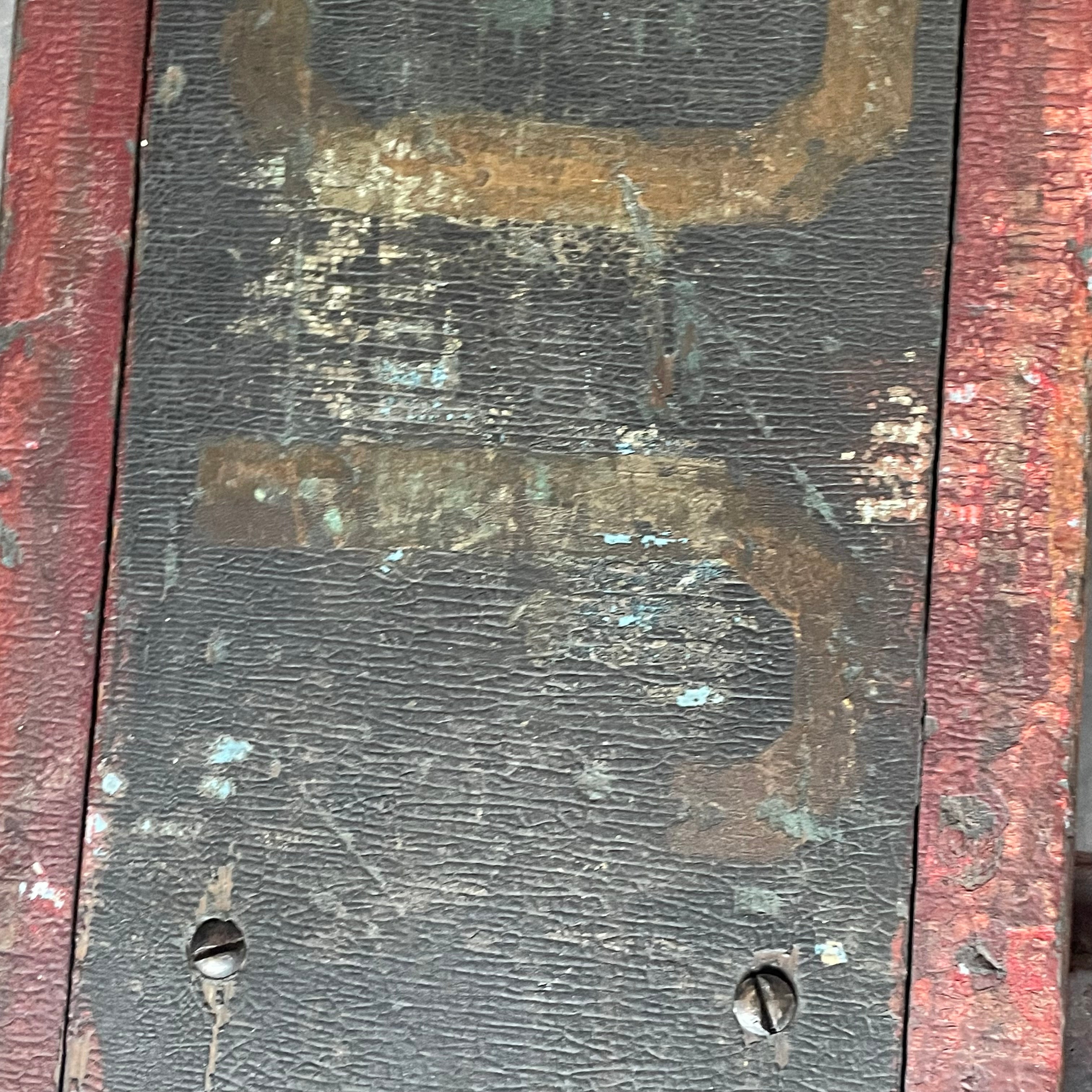 Antique Heavy Cast Iron/Wood Youth and/or Transport Sled, 1800's