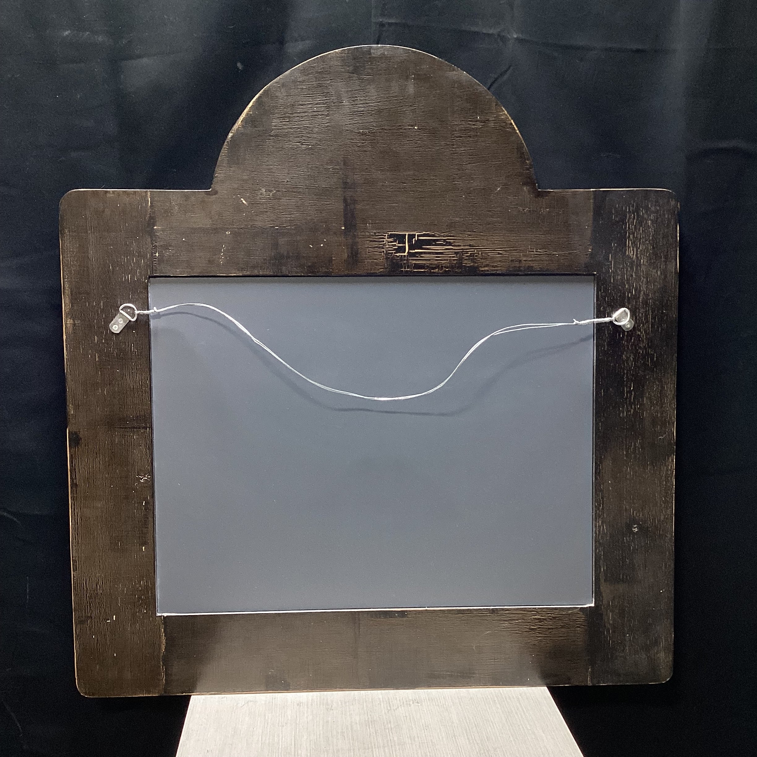 Vintage Floral Applique Wall Mirror 26" x 32"