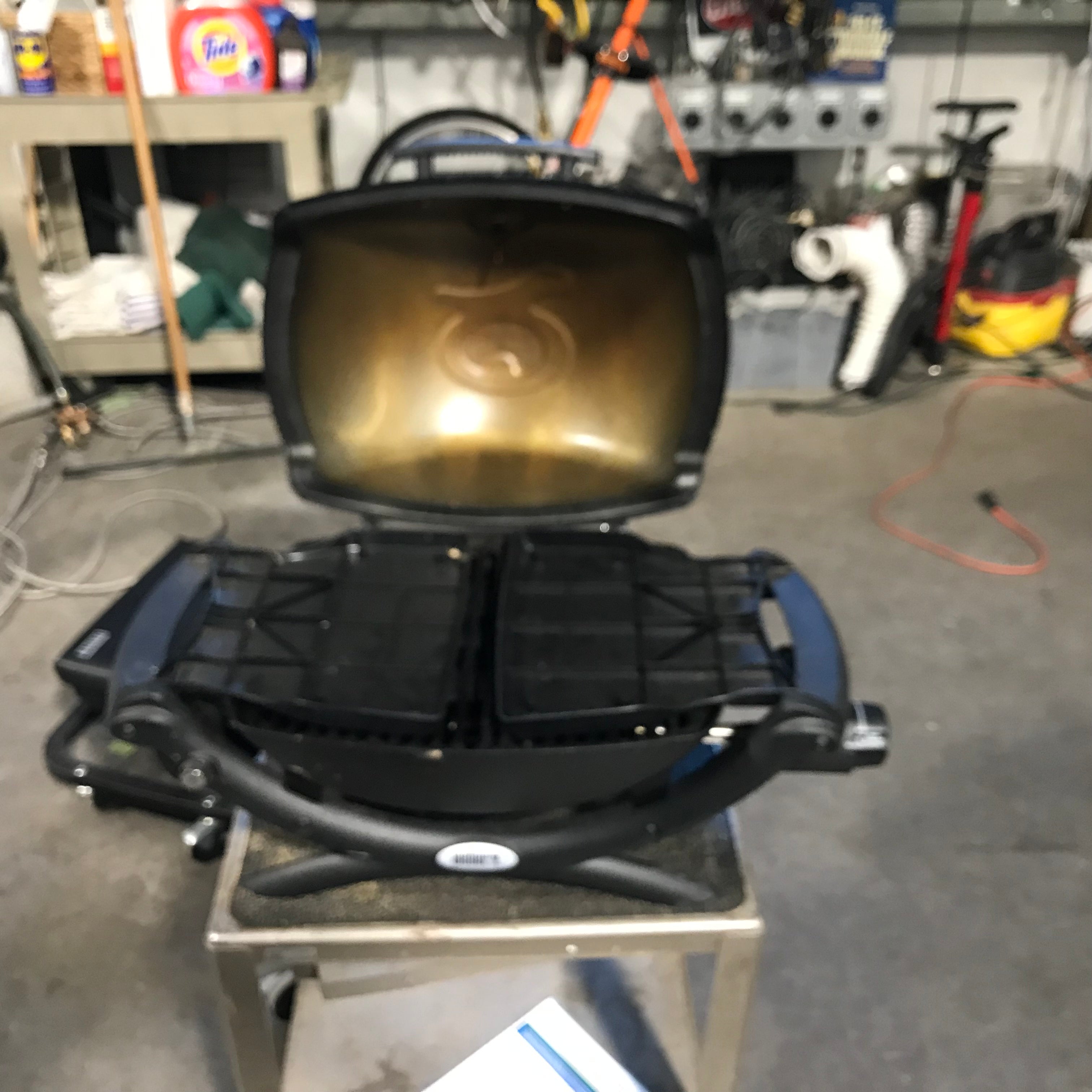 Webber Black Mini Propane Grill 40"x 13"x 14"