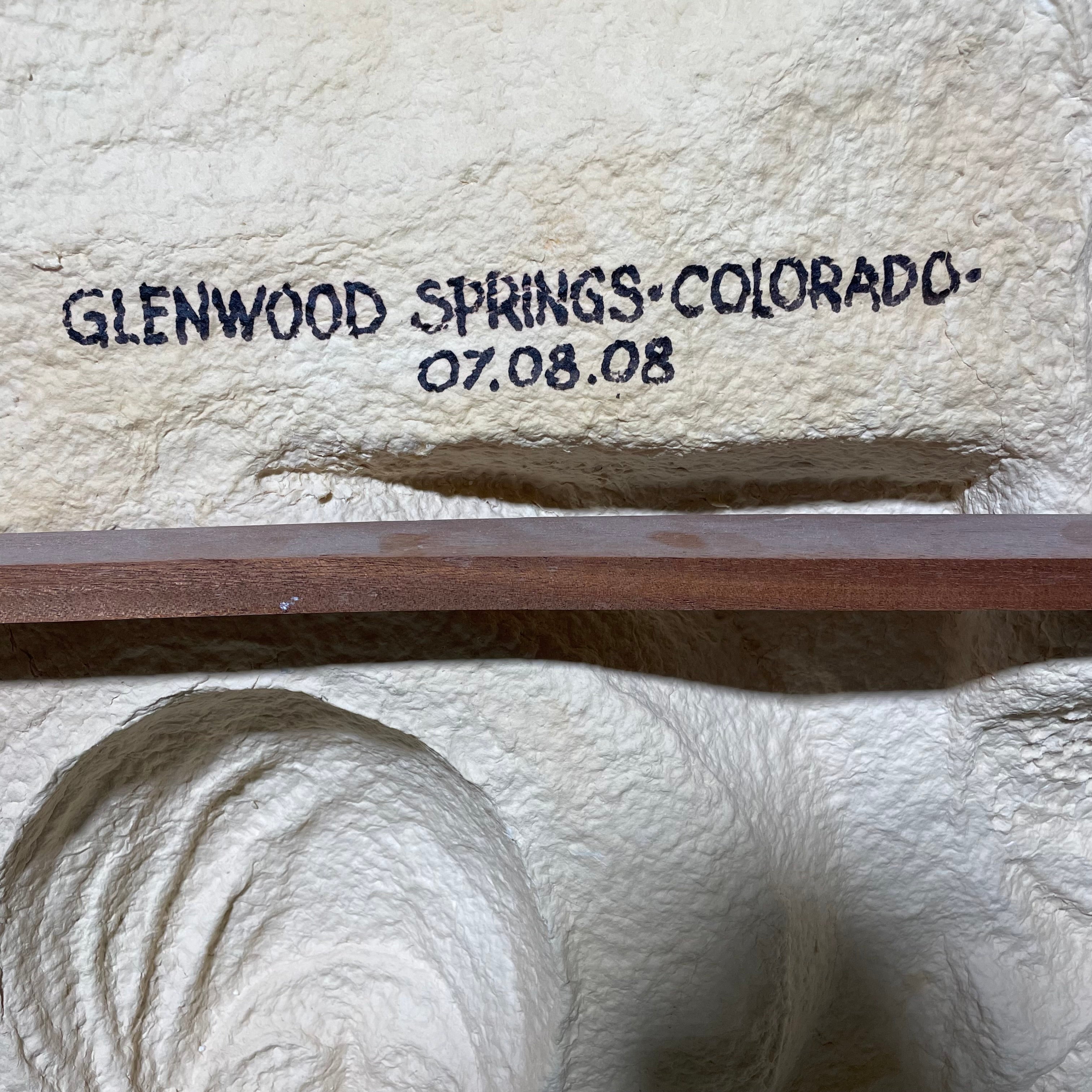 Janusz Obst Signed/ Dated "Another Planet"3D Bas Relief Original 46 1/2" x 66"