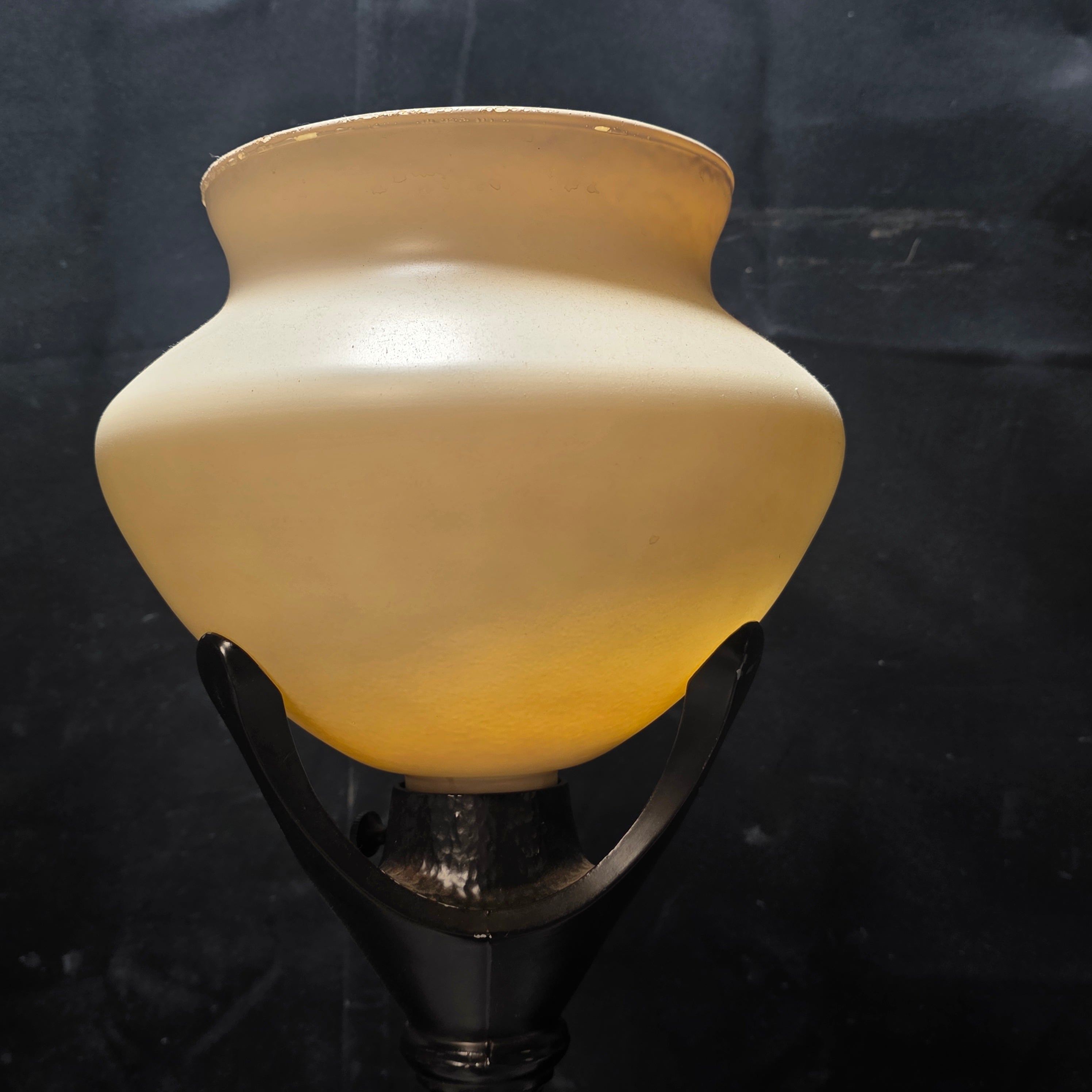 Beaux Arts Mission Torchiere Tulip Floor Lamp 13"Dx70"