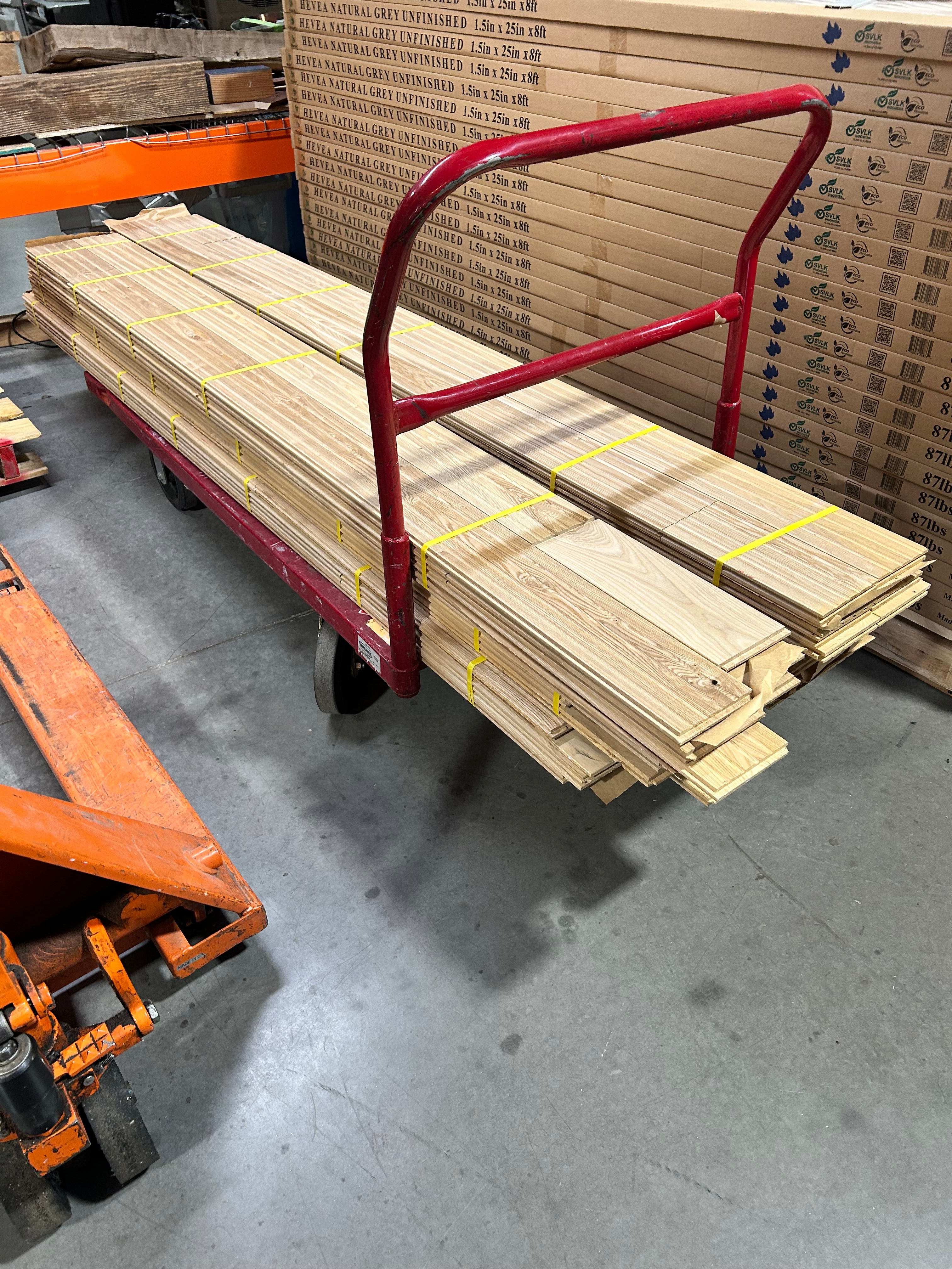 Hickory Unfinished 5"W 120 sq Flooring