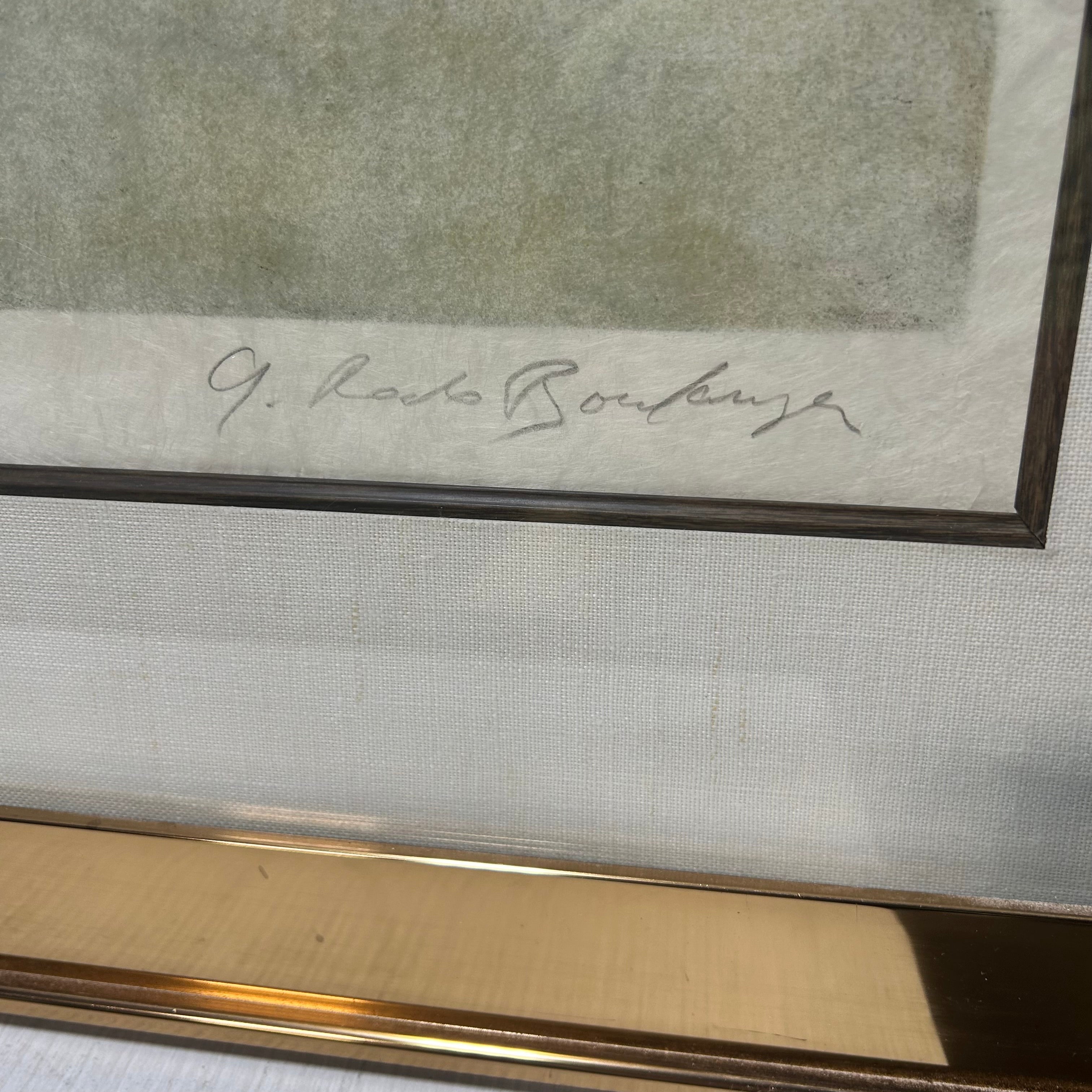 Graciela Rodo Boulanger Pencil Signed Lithograph 31.5"x 37.5"