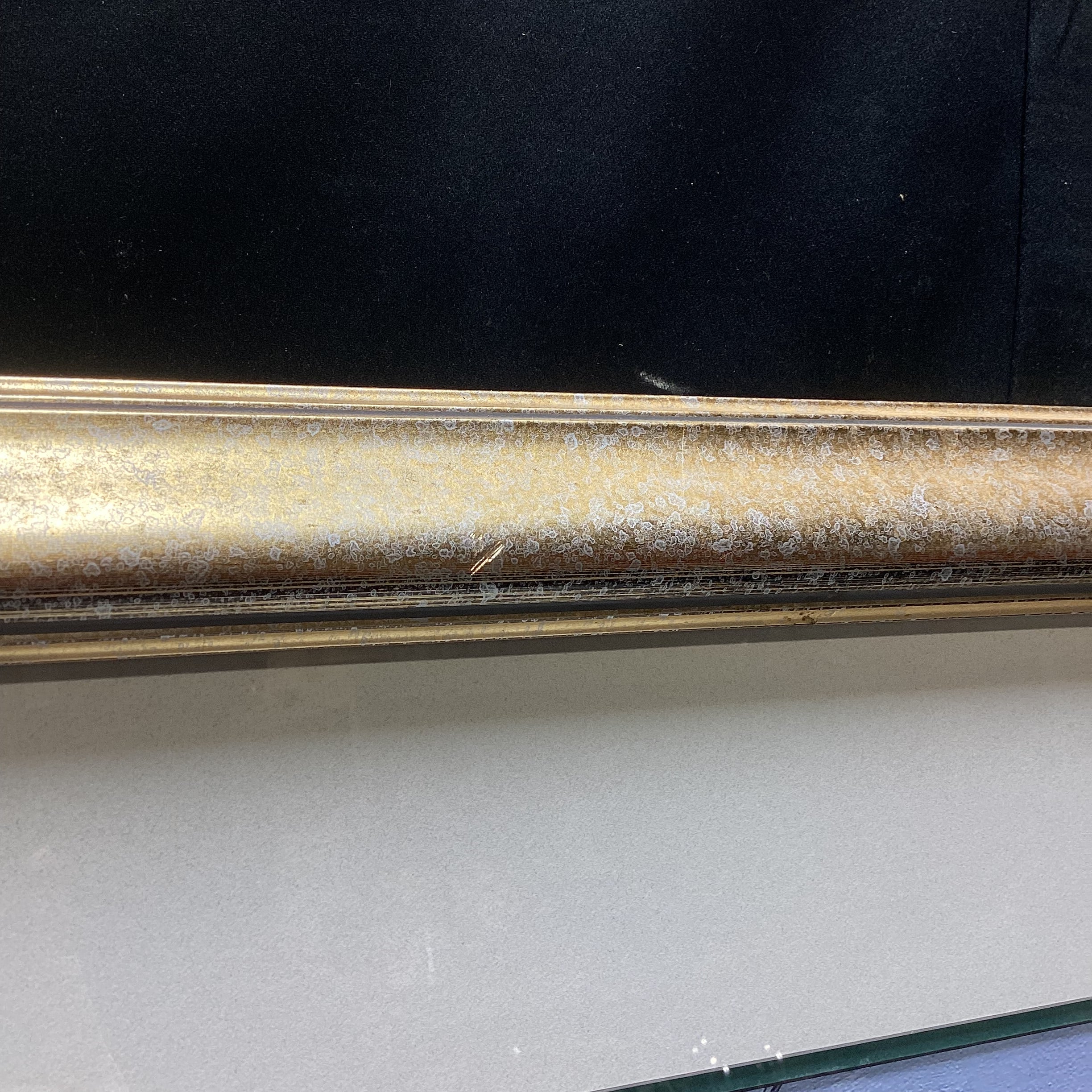 Tadashi Asoma Landscape Print In Light Gold Frame 33.5" x 30"