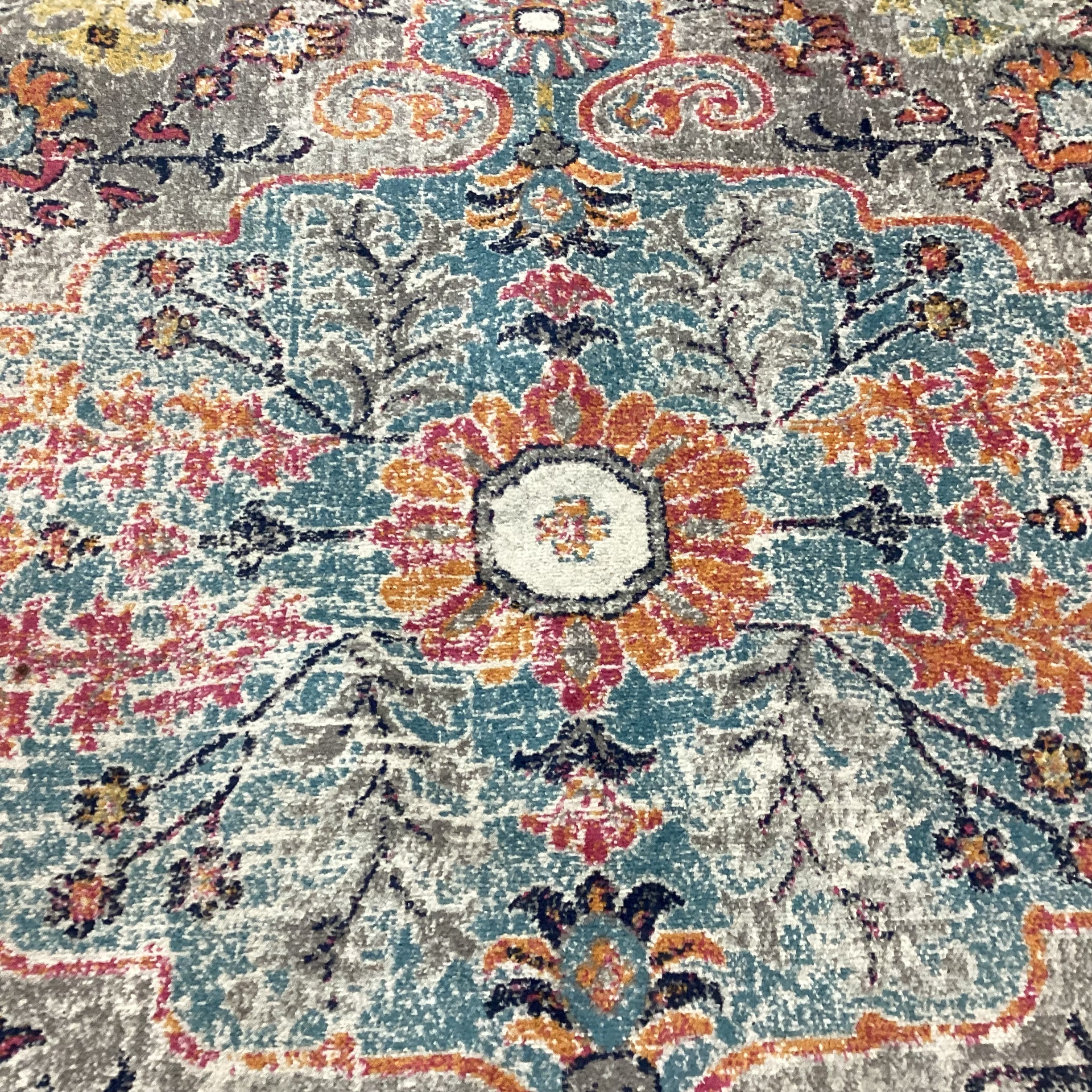 Surya Harput Collection Multi Brights Poly Rug 7'10"x 10'3"