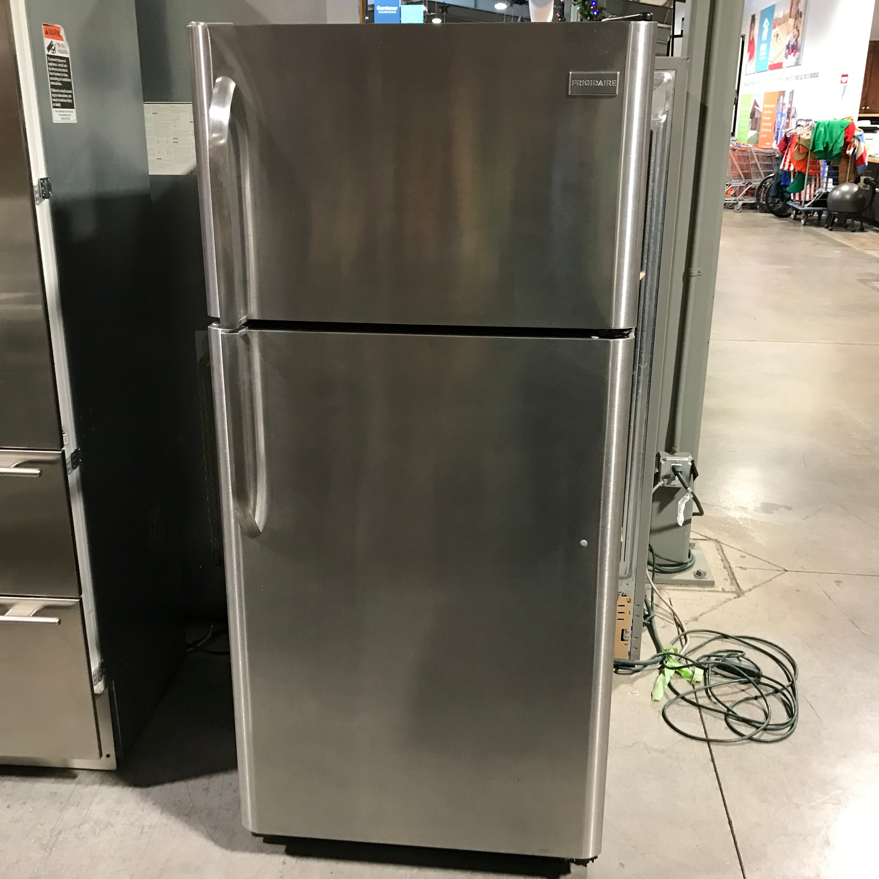 Frigidaire Stainless Steel Standard Refrigerator 30"x 30"x 66.5"