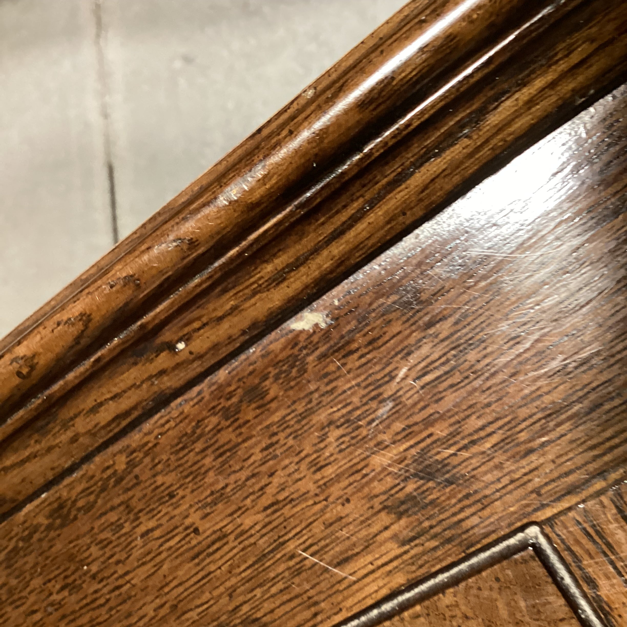 Vintage Barley Twist & Veneer 3 Tiered with Door & Shelves End Table 28"x 18"x 26.5"
