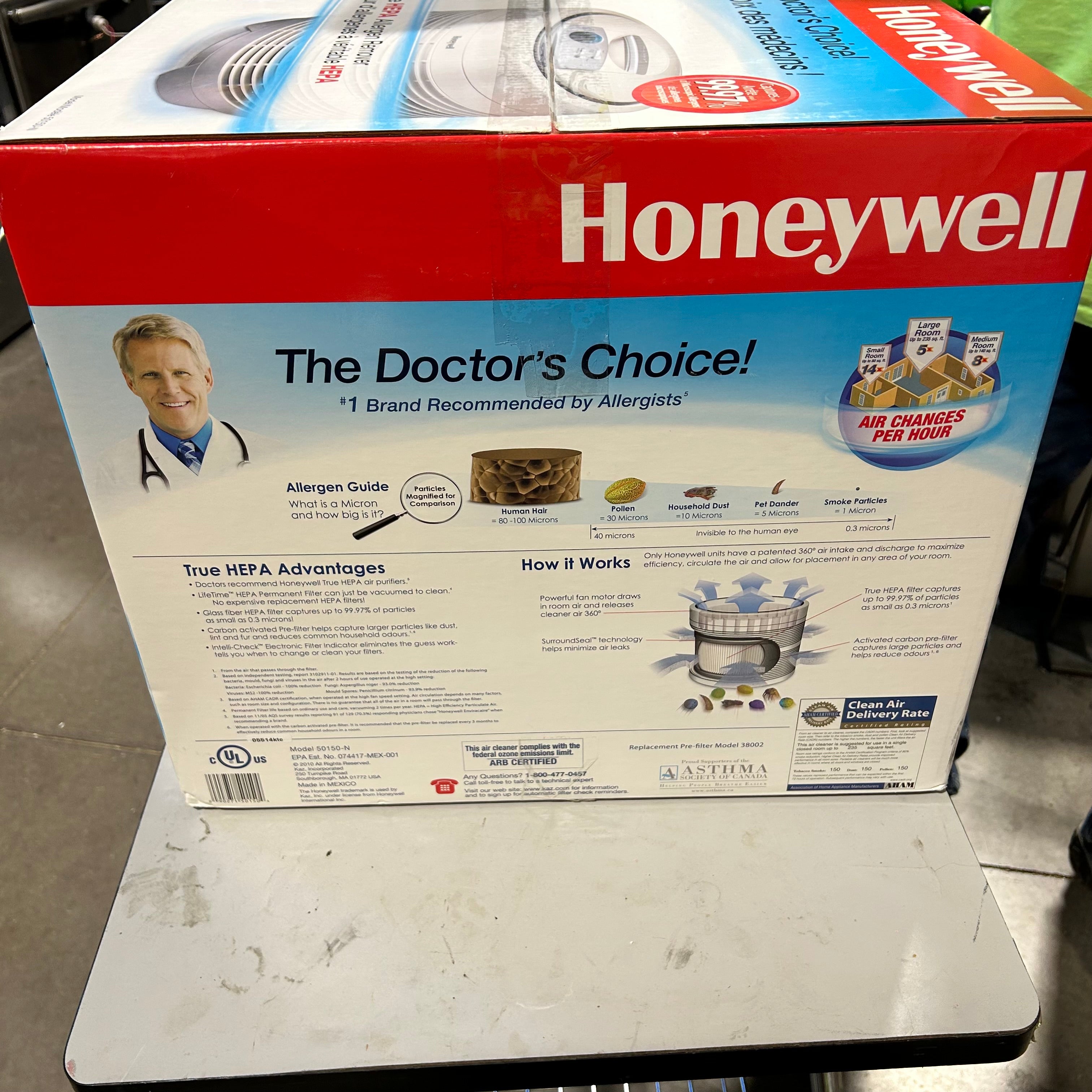 Honeywell True Hepa Allergen Remover