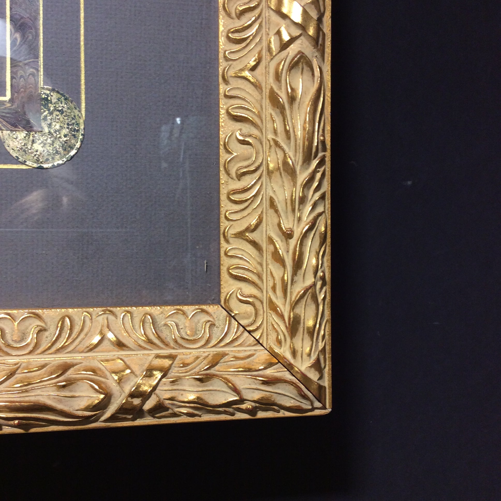 Julius Romanus "Dance Of The Muses" Print In An Ornate Frame 39 1/2" x 29 1/2"