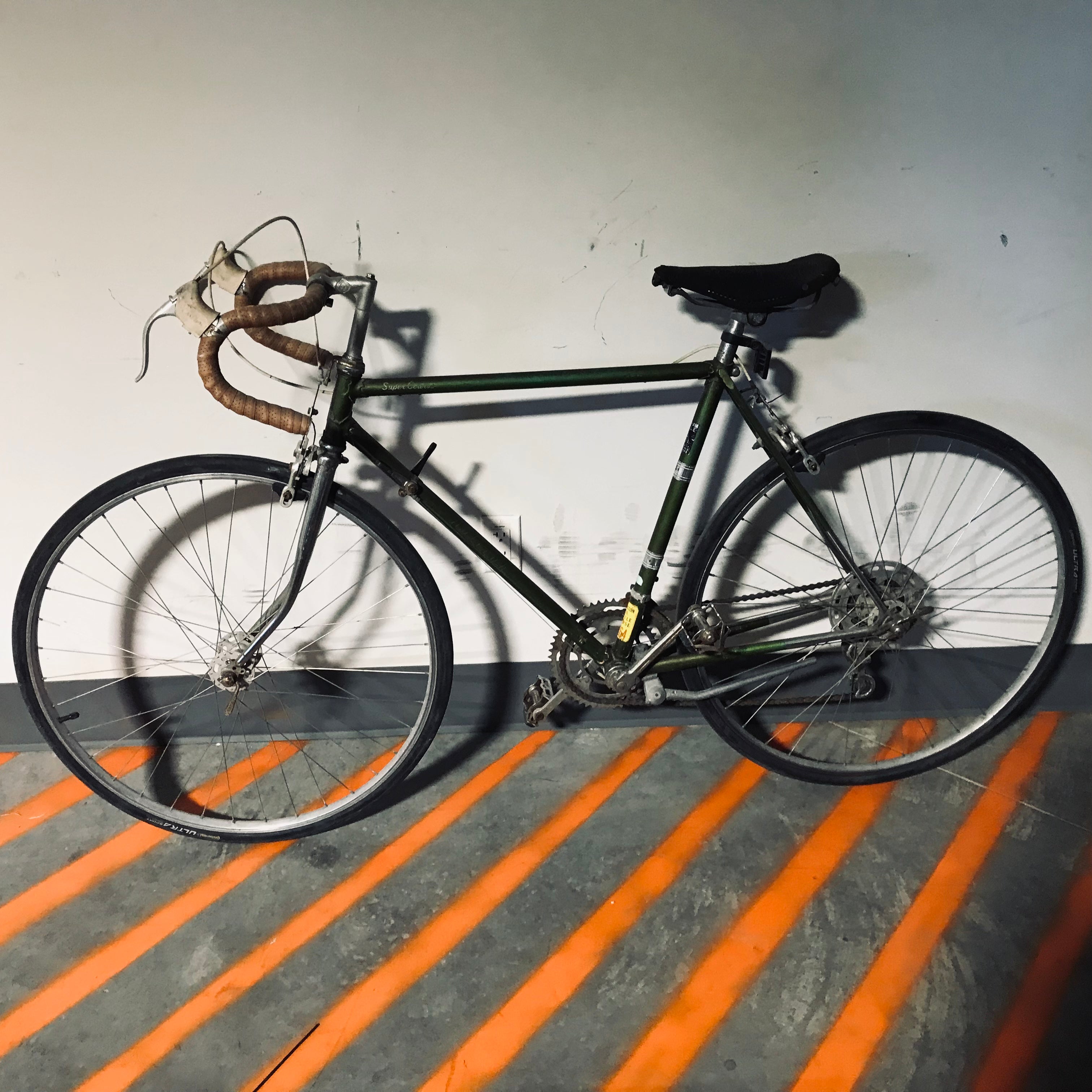 Raleigh Super Course Green 10 speed Project Bike