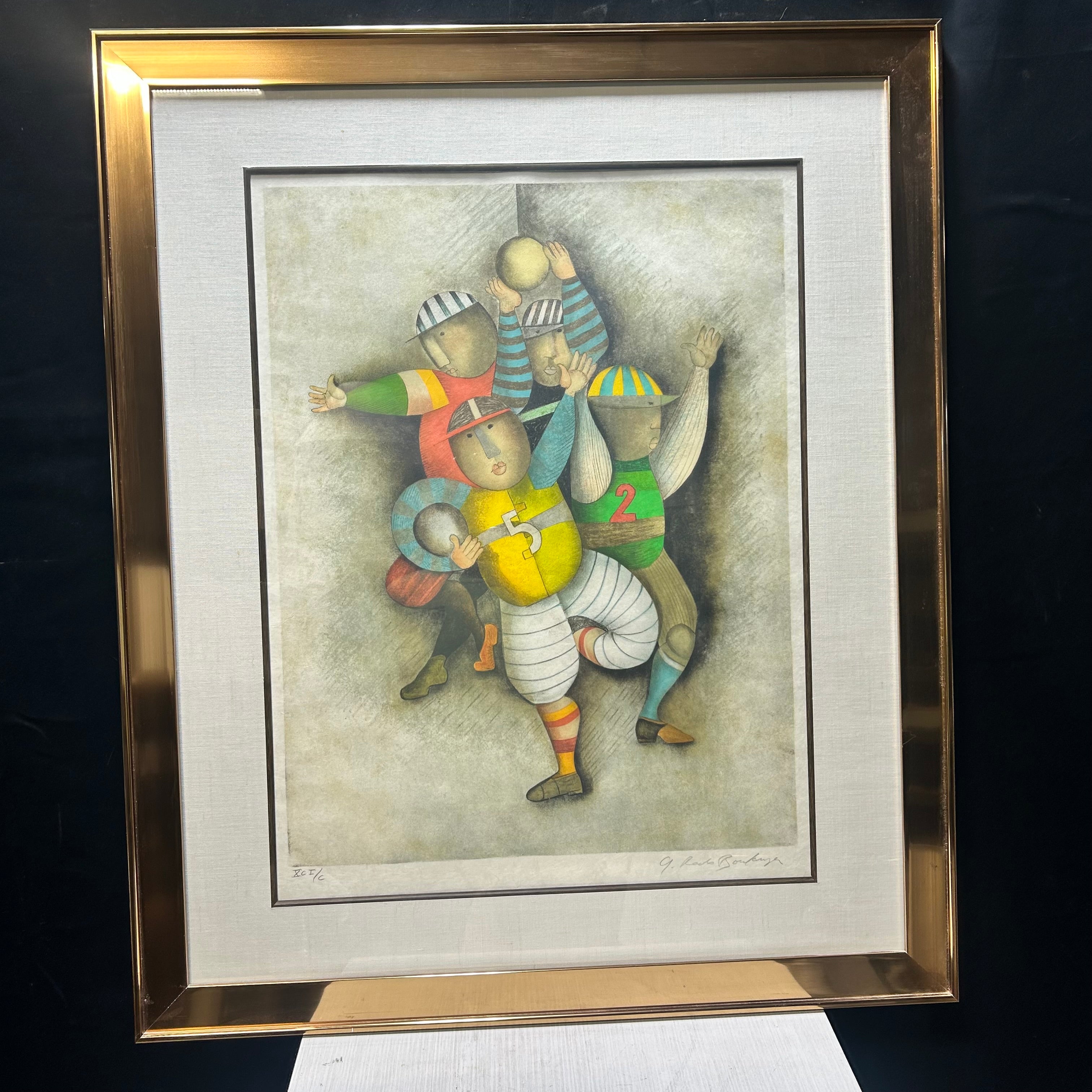 Graciela Rodo Boulanger Pencil Signed Lithograph 31.5"x 37.5"