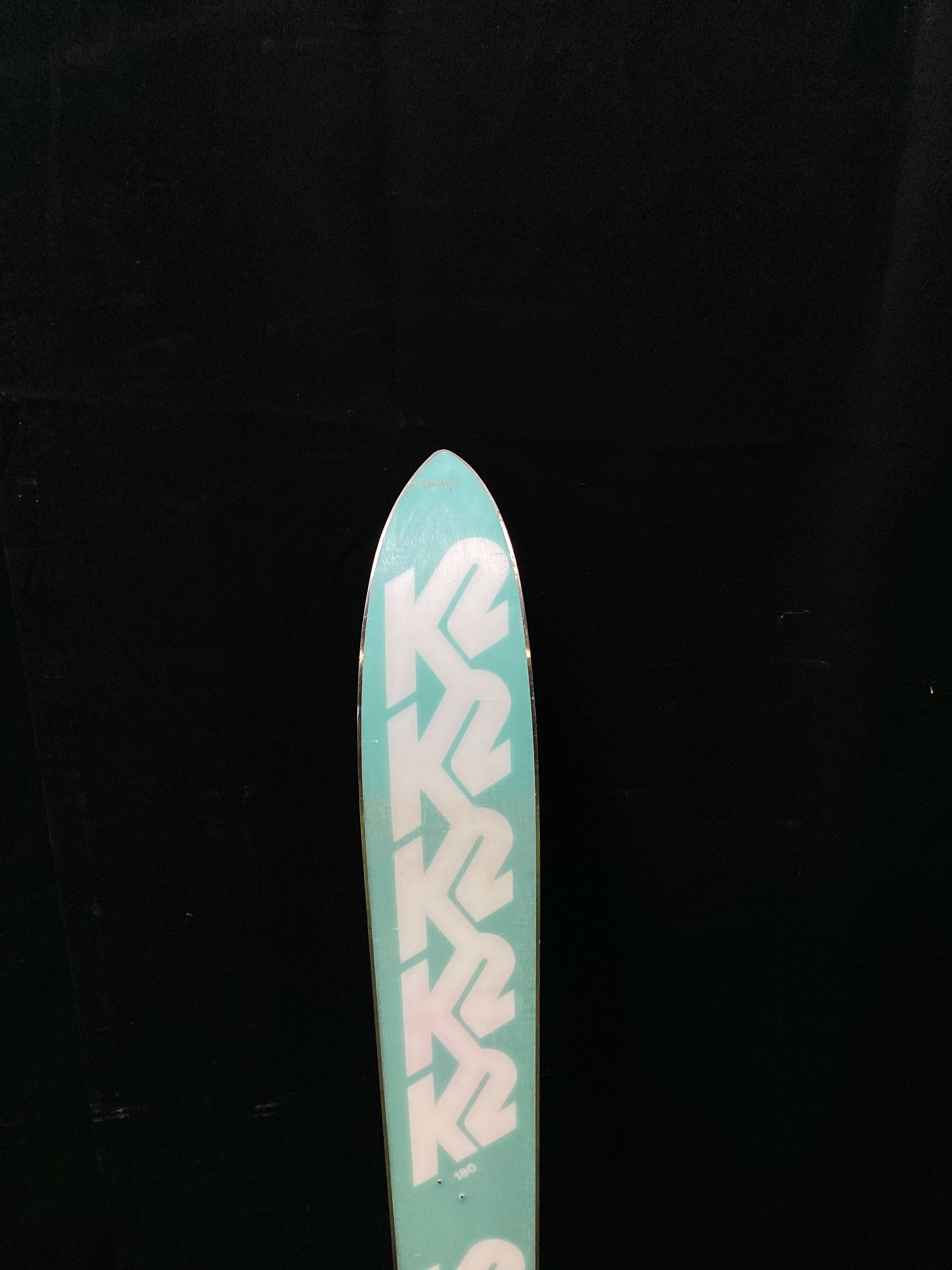 Vintage 1989 K2 TR Comp Alpine Ski Retrofitted Coat Rack 3" x 70"