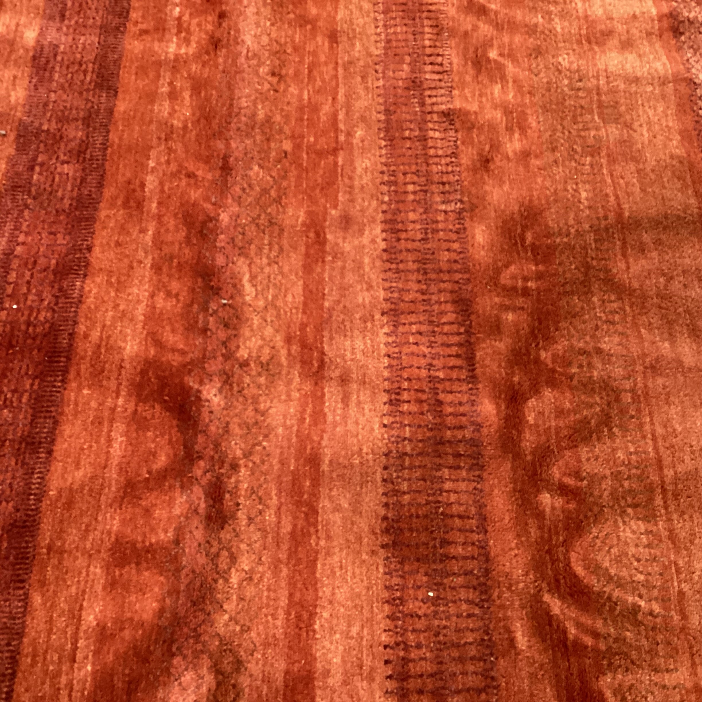 Isberian Rug Co. Gabben Red Orange Handwoven Wool Rug 9'11" x 14'2"