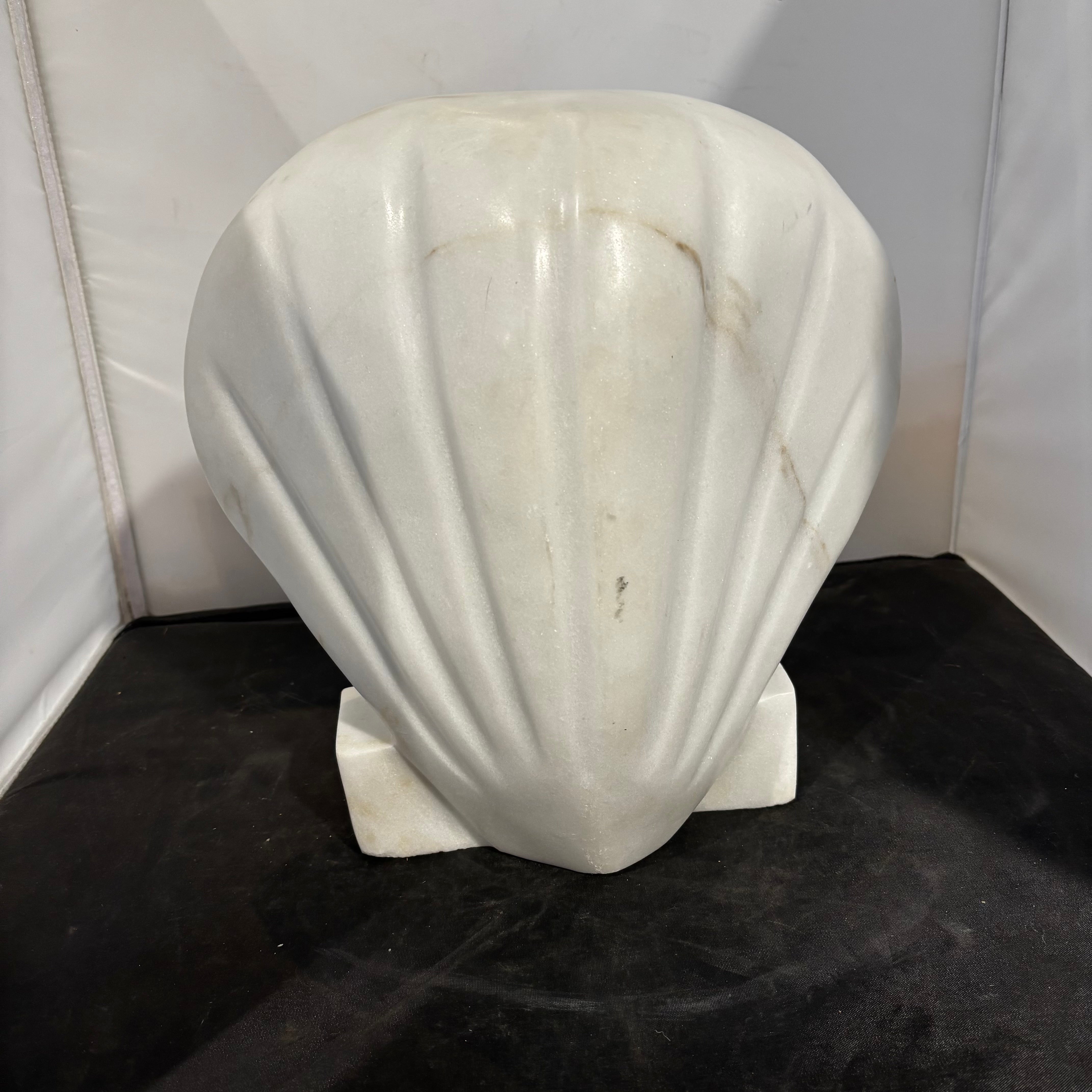 Yule Marble Quarry Carved Marble Art 13"x 5"x 13"