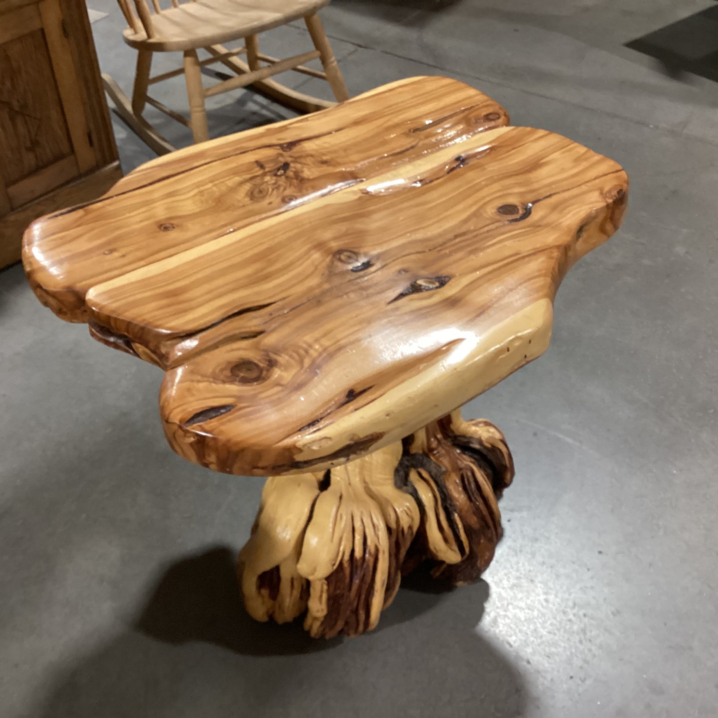 Vintage Tree Root Accent Table 27"x 23"x 25"